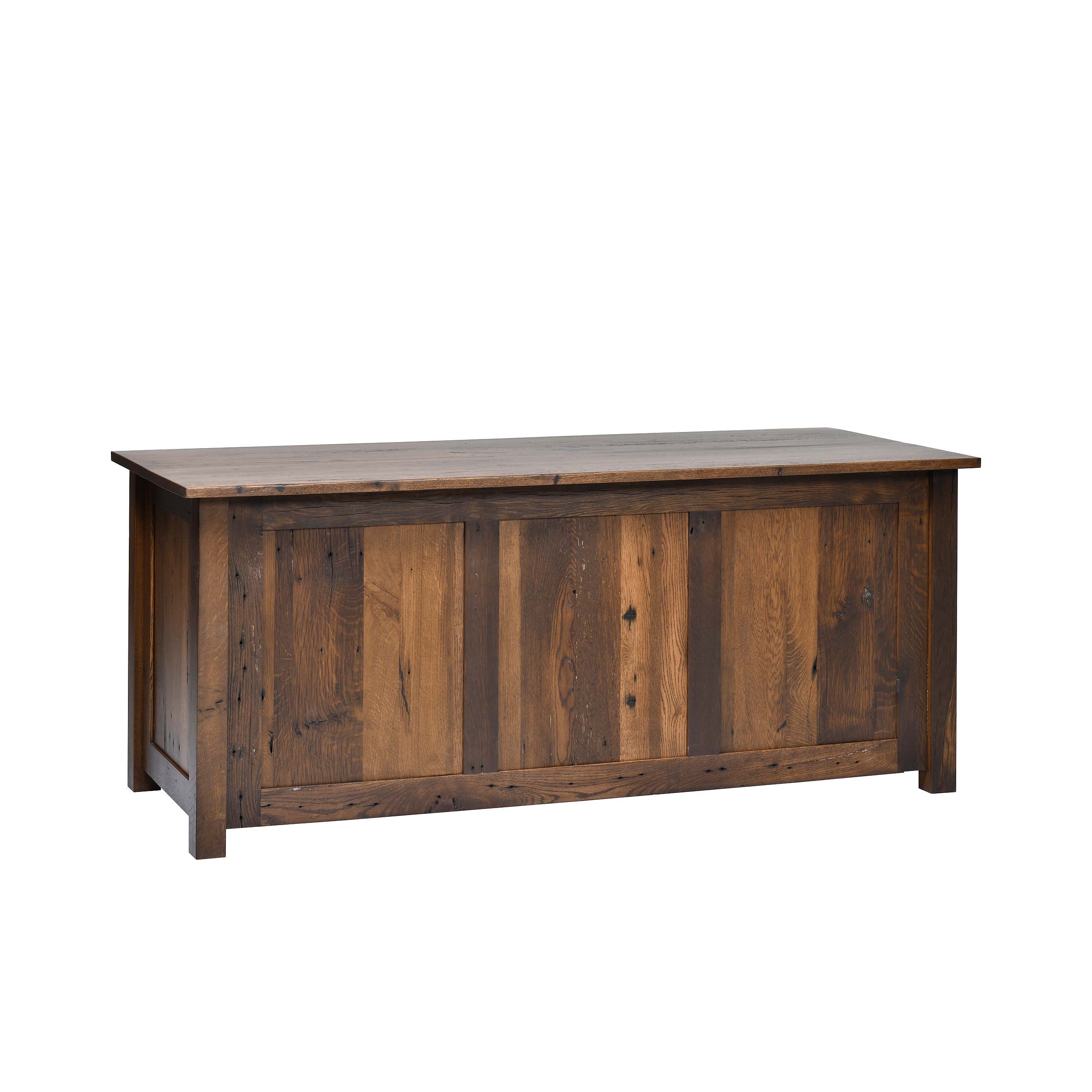 QW Amish Bozeman Reclaimed 72" Executive Desk - Image 26