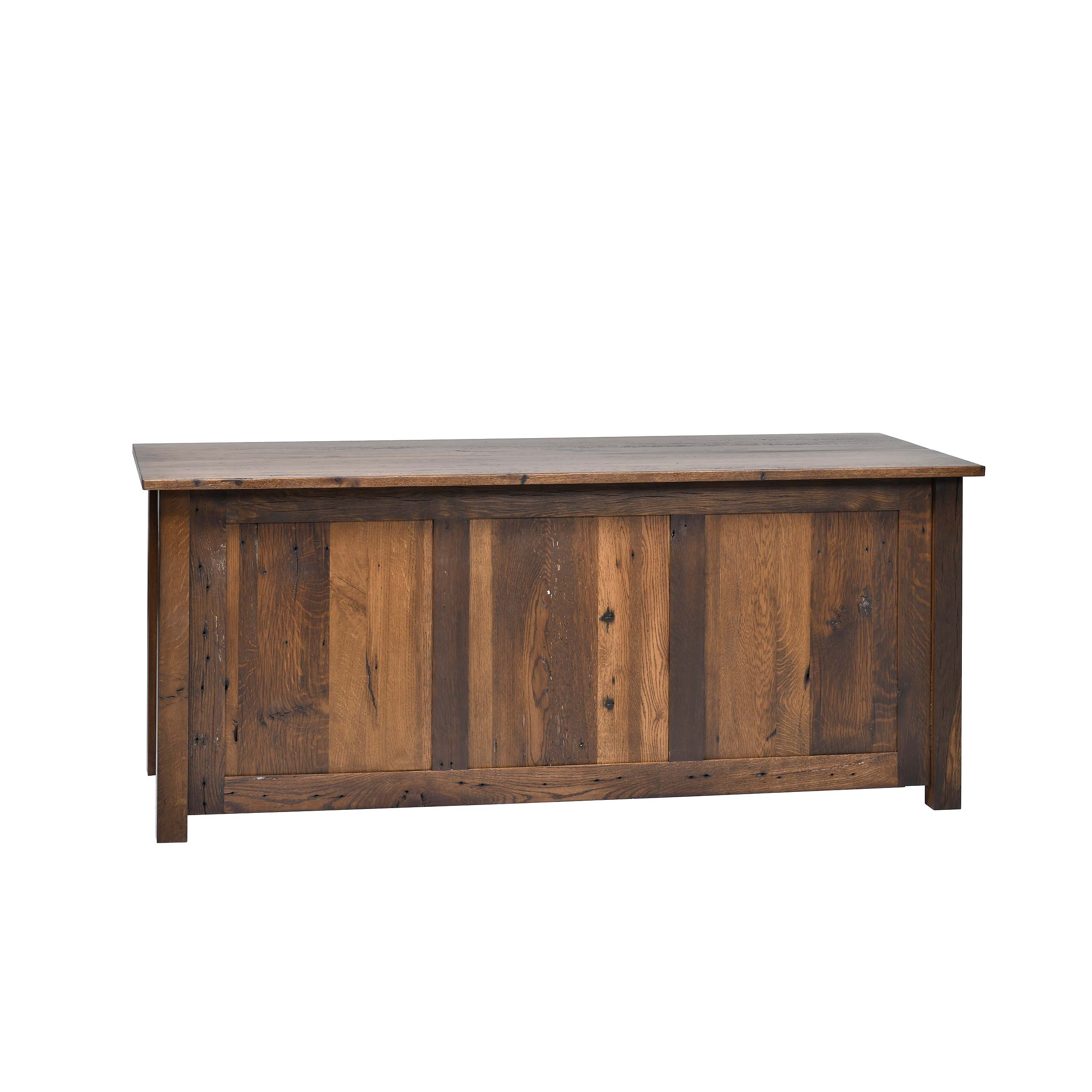 QW Amish Bozeman Reclaimed 72" Executive Desk - Image 27