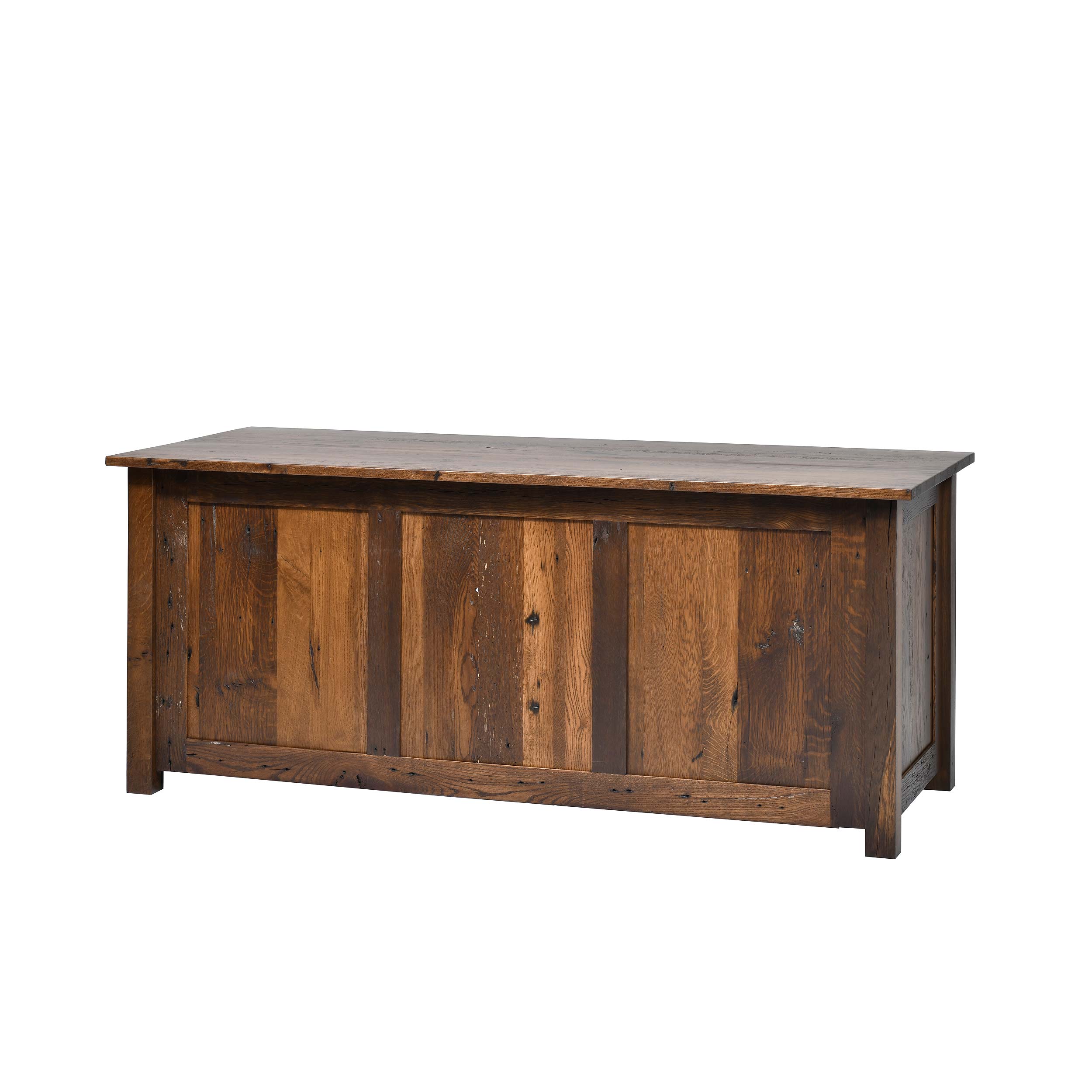 QW Amish Bozeman Reclaimed 72" Executive Desk - Image 30