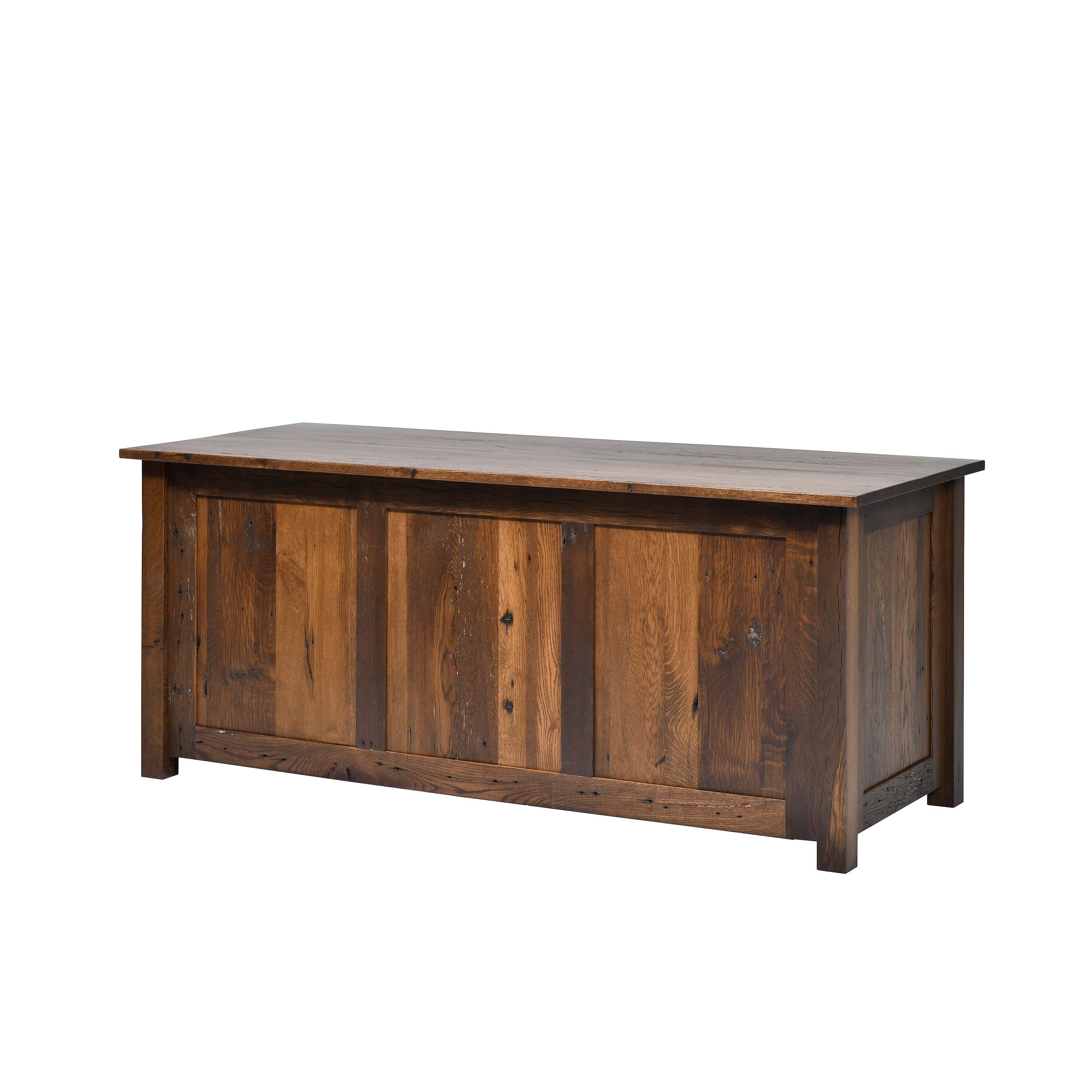 QW Amish Bozeman Reclaimed 72" Executive Desk - Image 31