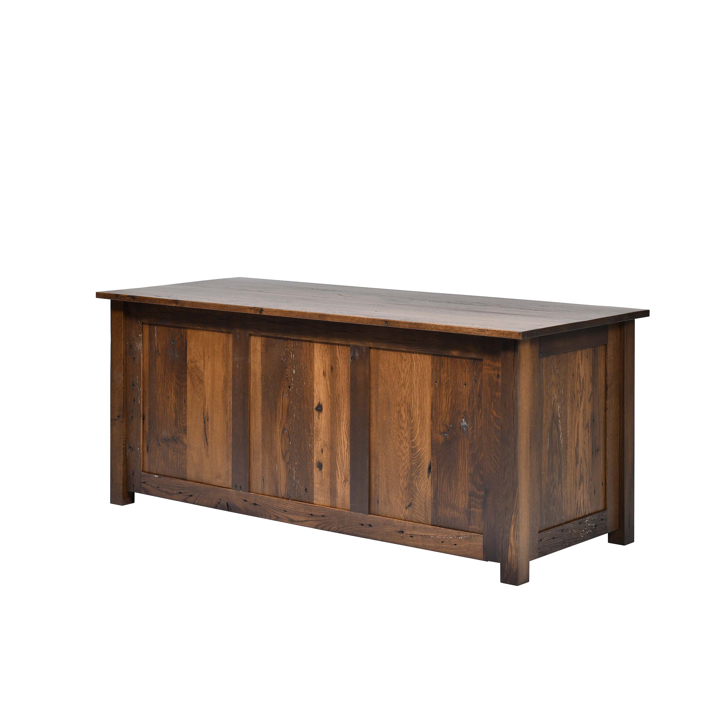 QW Amish Bozeman Reclaimed 72" Executive Desk - Image 32