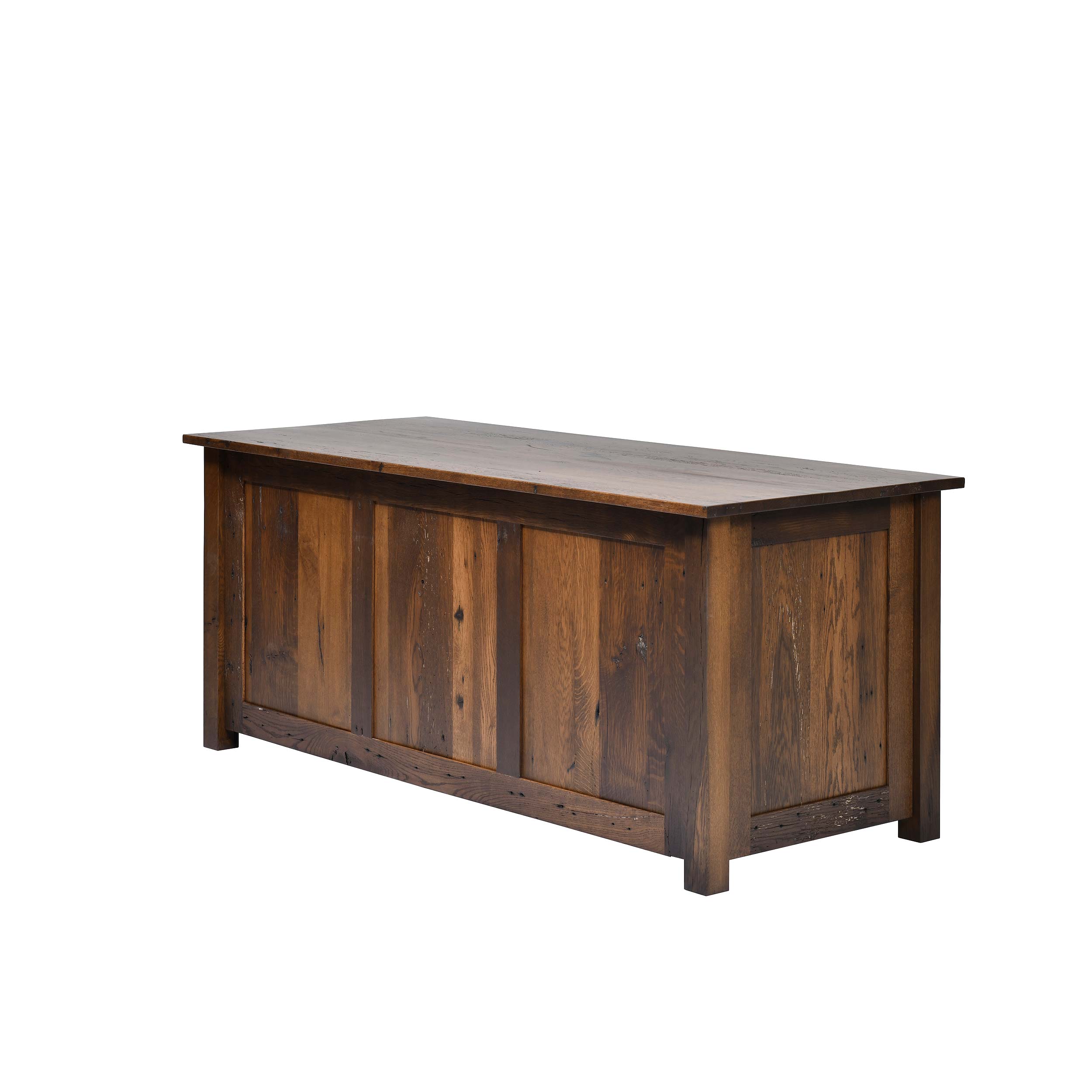QW Amish Bozeman Reclaimed 72" Executive Desk - Image 33