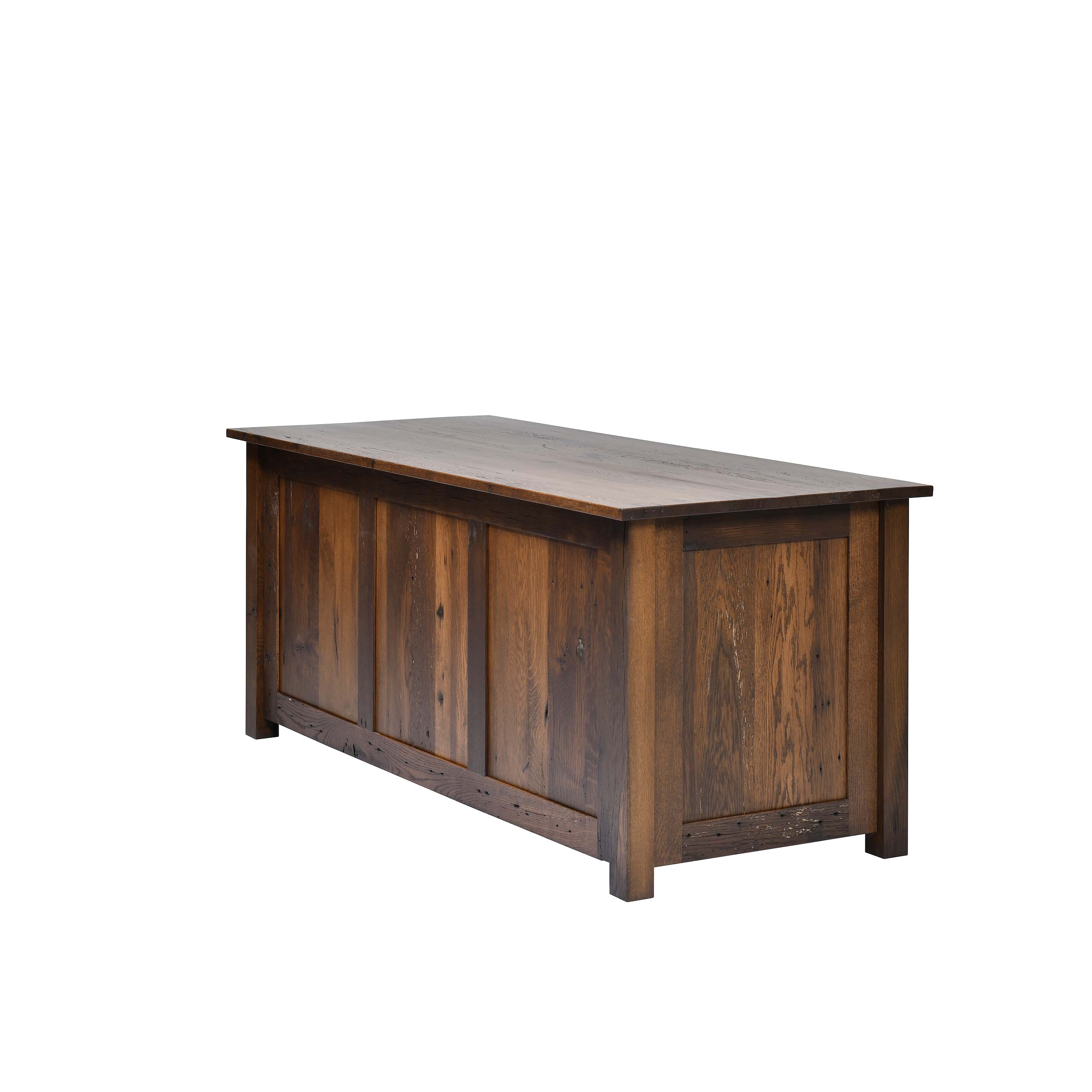 QW Amish Bozeman Reclaimed 72" Executive Desk - Image 34