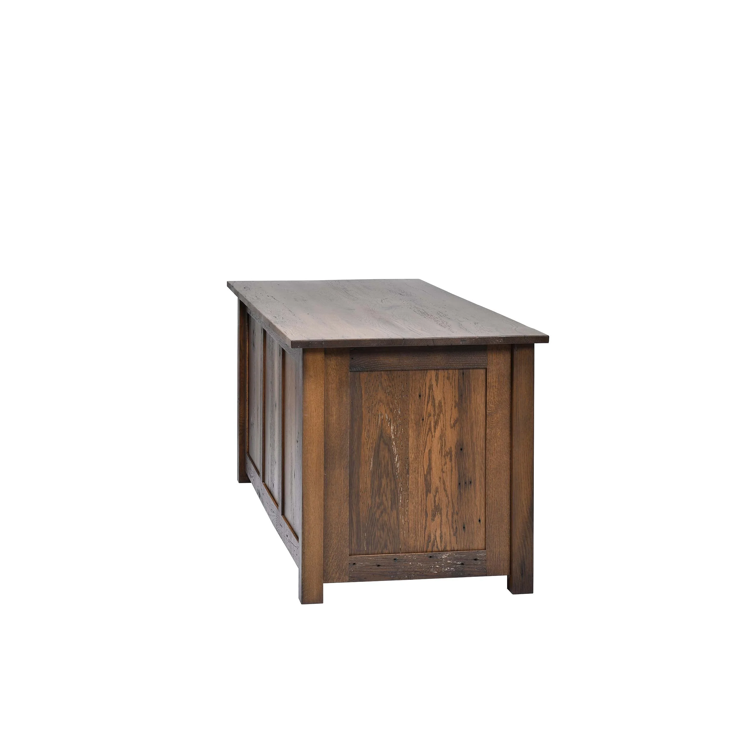 QW Amish Bozeman Reclaimed 72" Executive Desk - Image 36