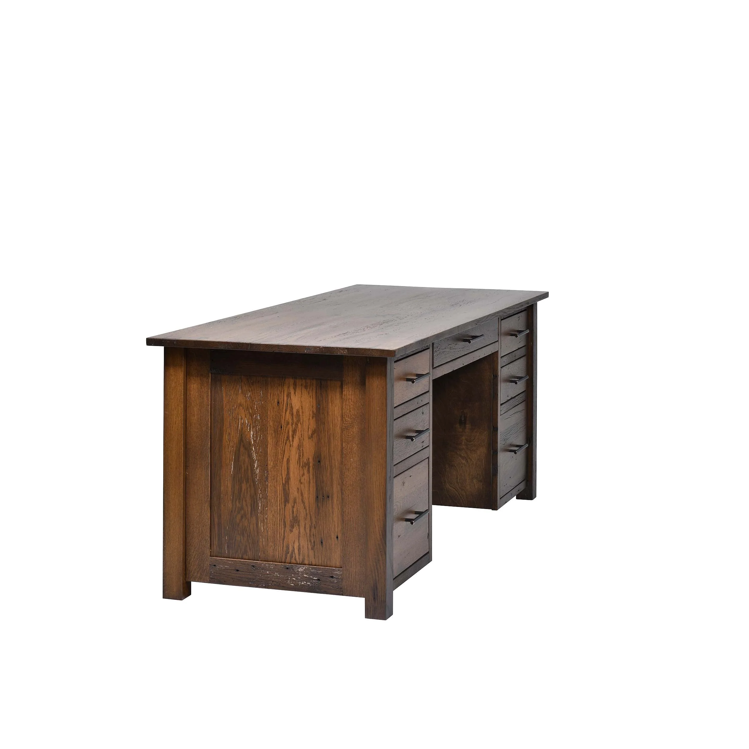 QW Amish Bozeman Reclaimed 72" Executive Desk - Image 39