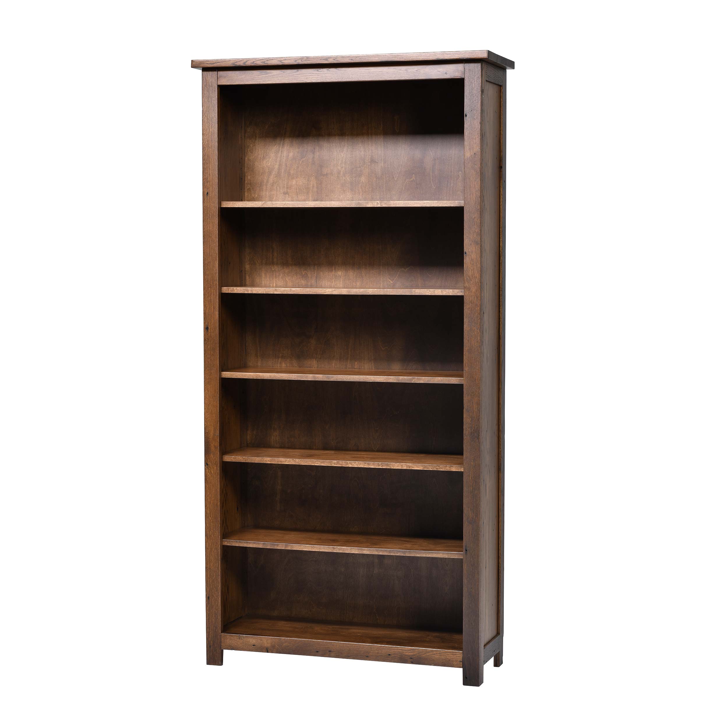 QW Amish Bozeman Reclaimed 36"W Bookcase (choose your height) - Image 14
