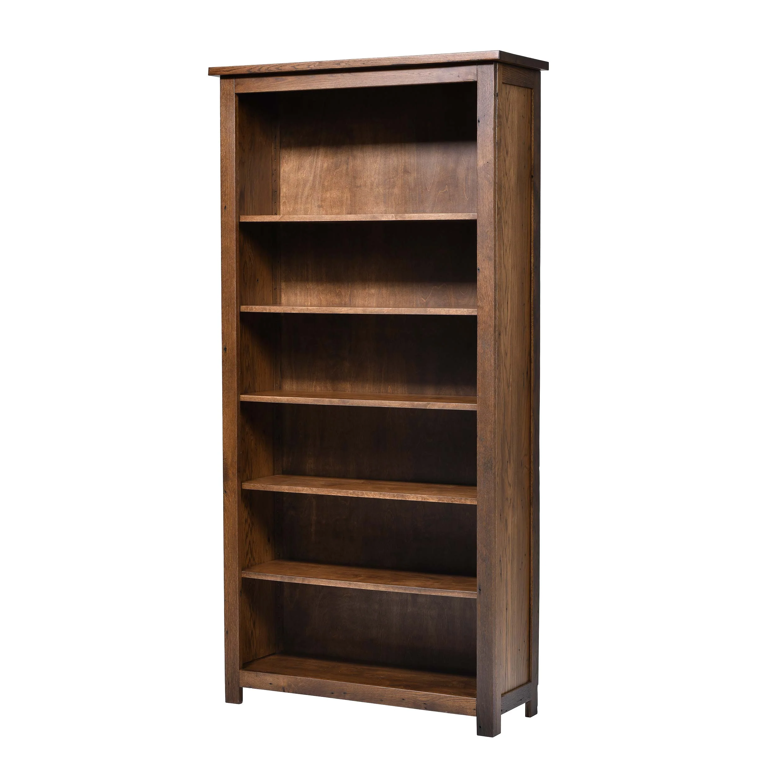 QW Amish Bozeman Reclaimed 36"W Bookcase (choose your height) - Image 15