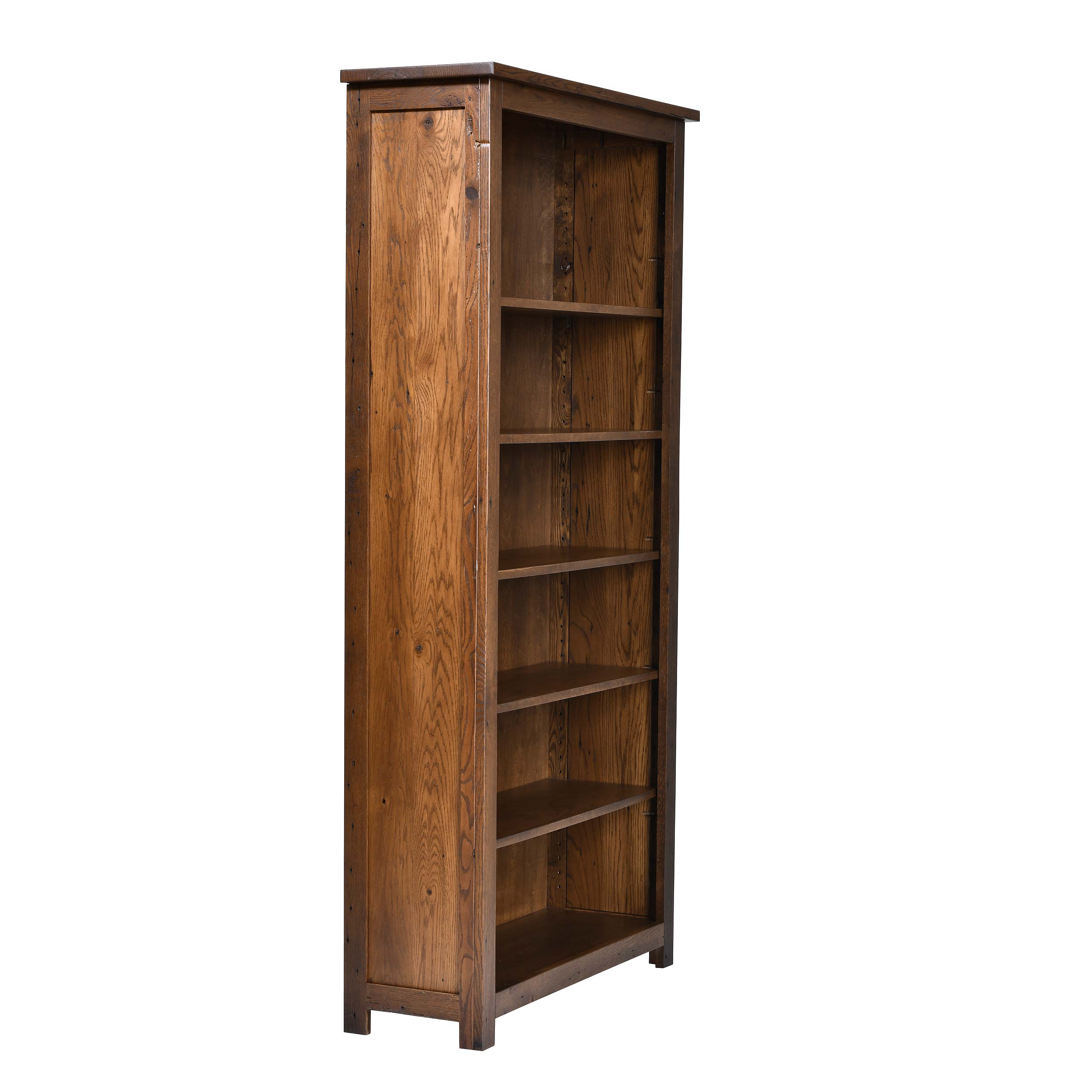 QW Amish Bozeman Reclaimed 36"W Bookcase (choose your height) - Image 6