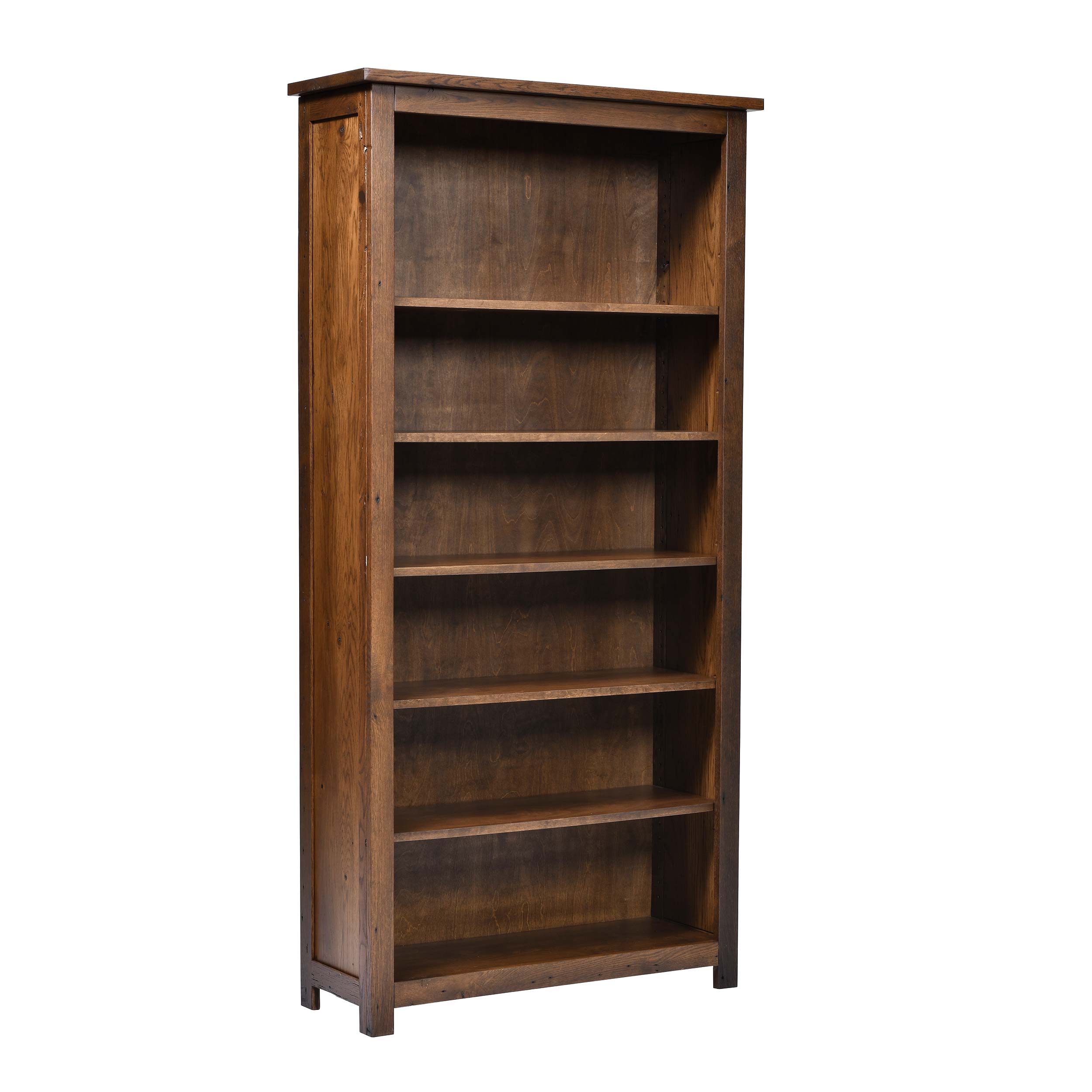 QW Amish Bozeman Reclaimed 36"W Bookcase (choose your height) - Image 9