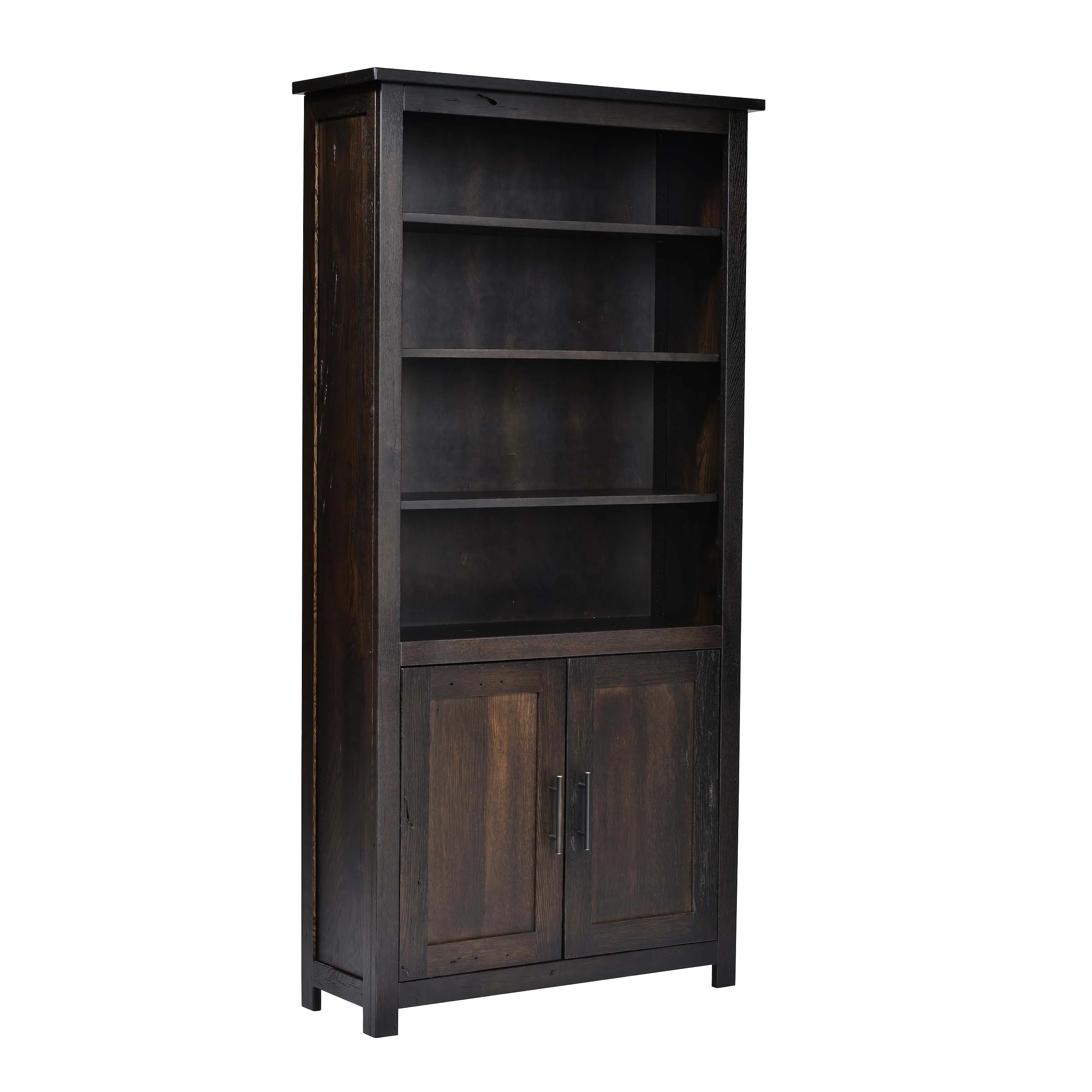 QW Amish Bozeman Reclaimed Bookcase w/ Doors - 36x72 - Image 10