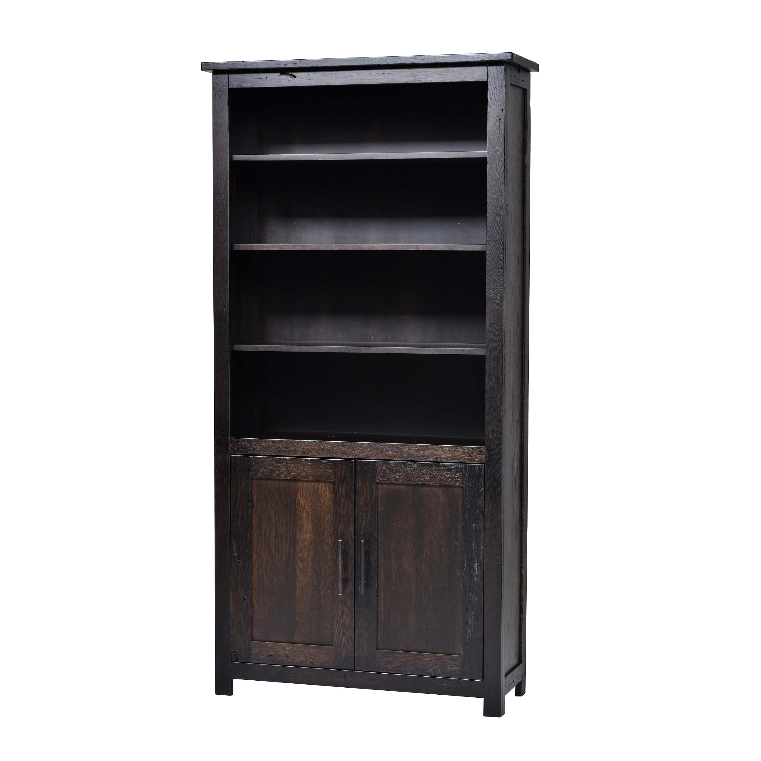 QW Amish Bozeman Reclaimed Bookcase w/ Doors - 36x72 - Image 15