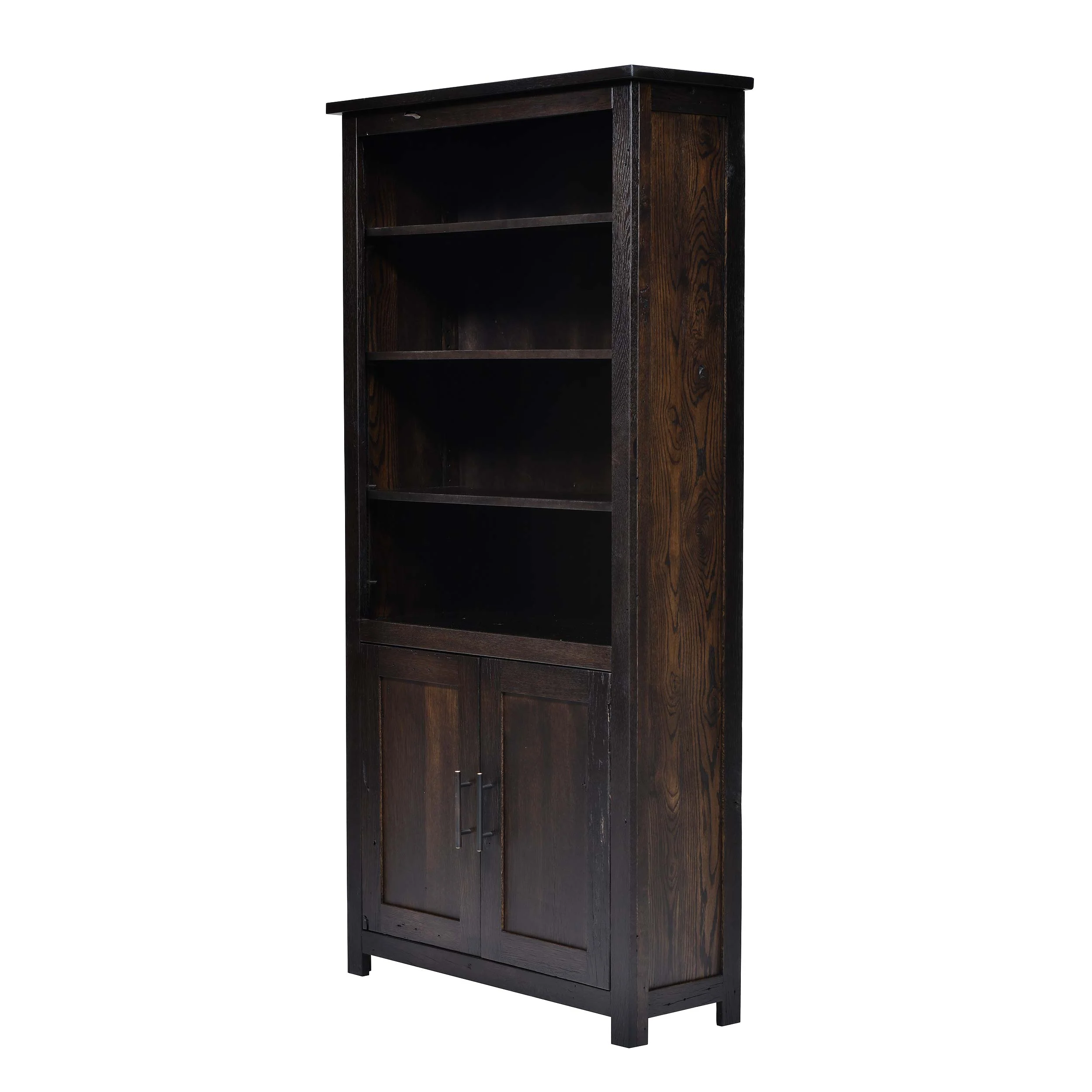 QW Amish Bozeman Reclaimed Bookcase w/ Doors - 36x72 - Image 18
