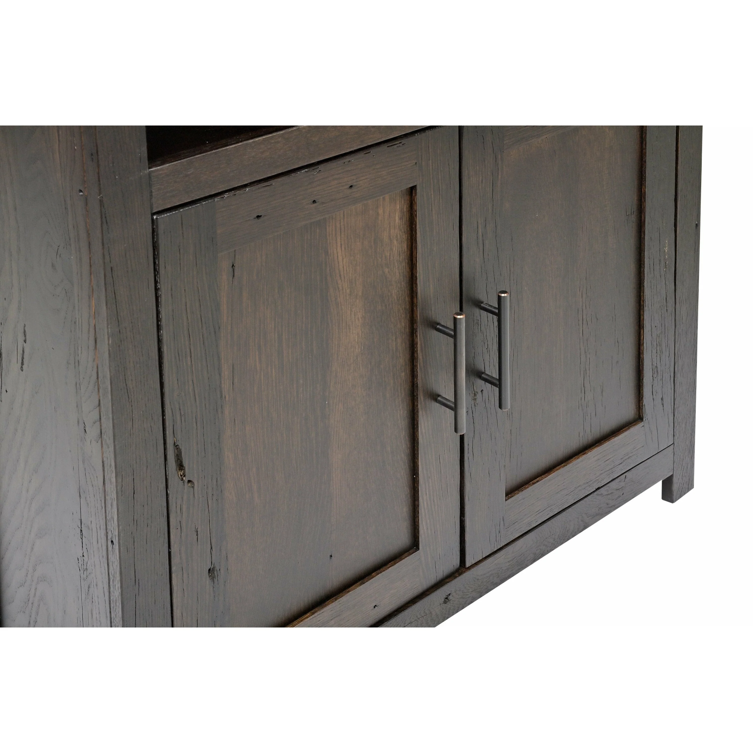 QW Amish Bozeman Reclaimed Bookcase w/ Doors - 36x72 - Image 3
