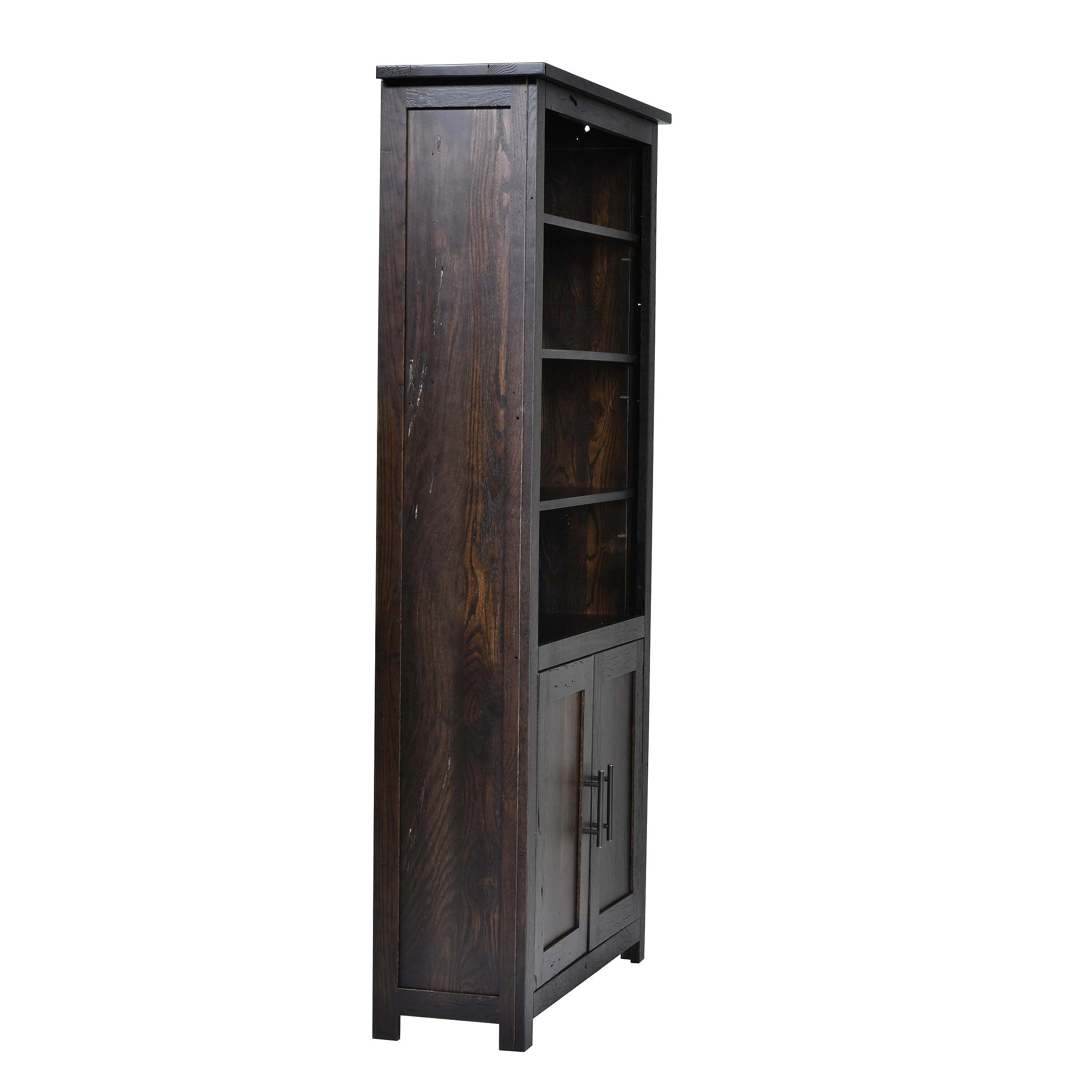 QW Amish Bozeman Reclaimed Bookcase w/ Doors - 36x72 - Image 6