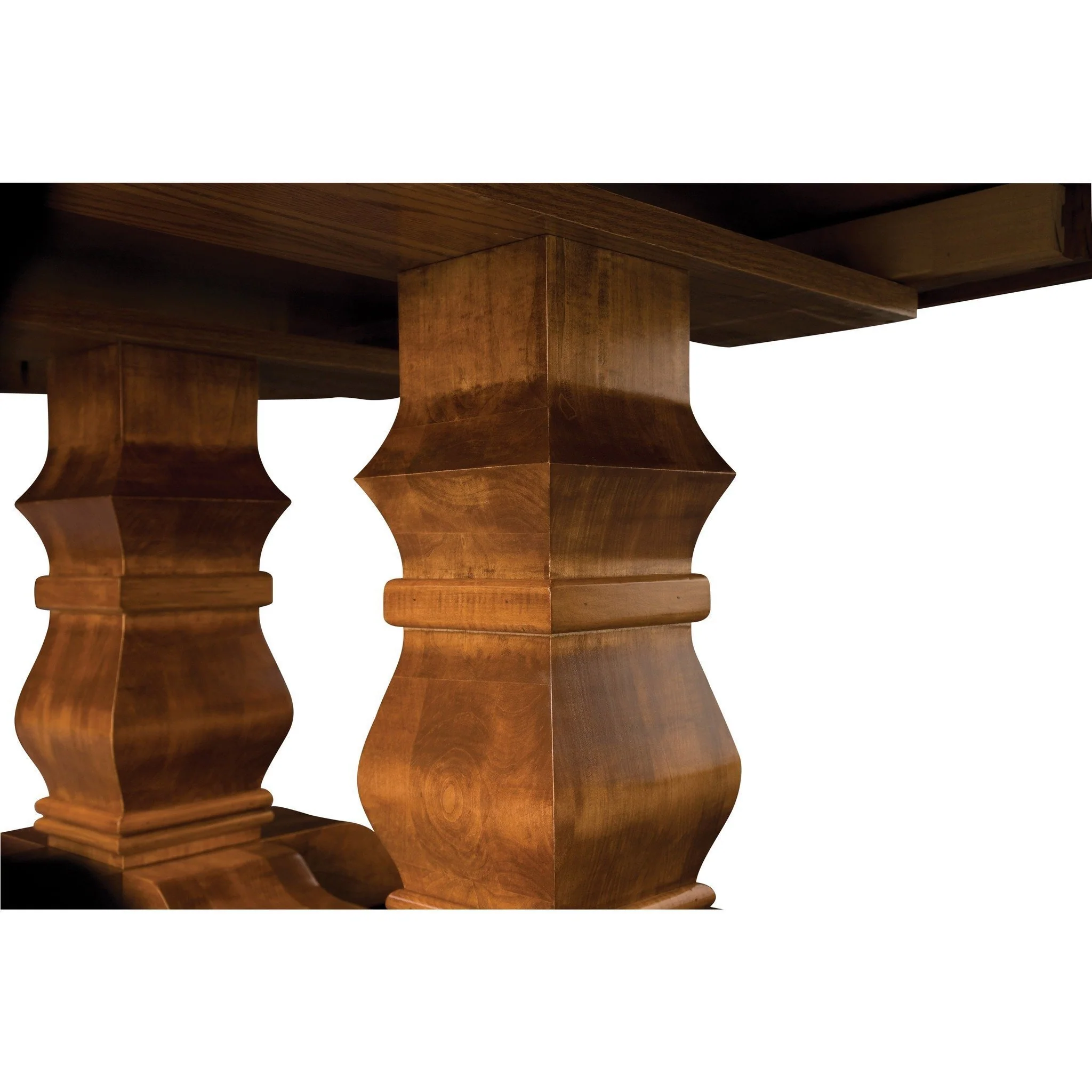 QW Amish Bradbury Double Pedestal Table - Image 4