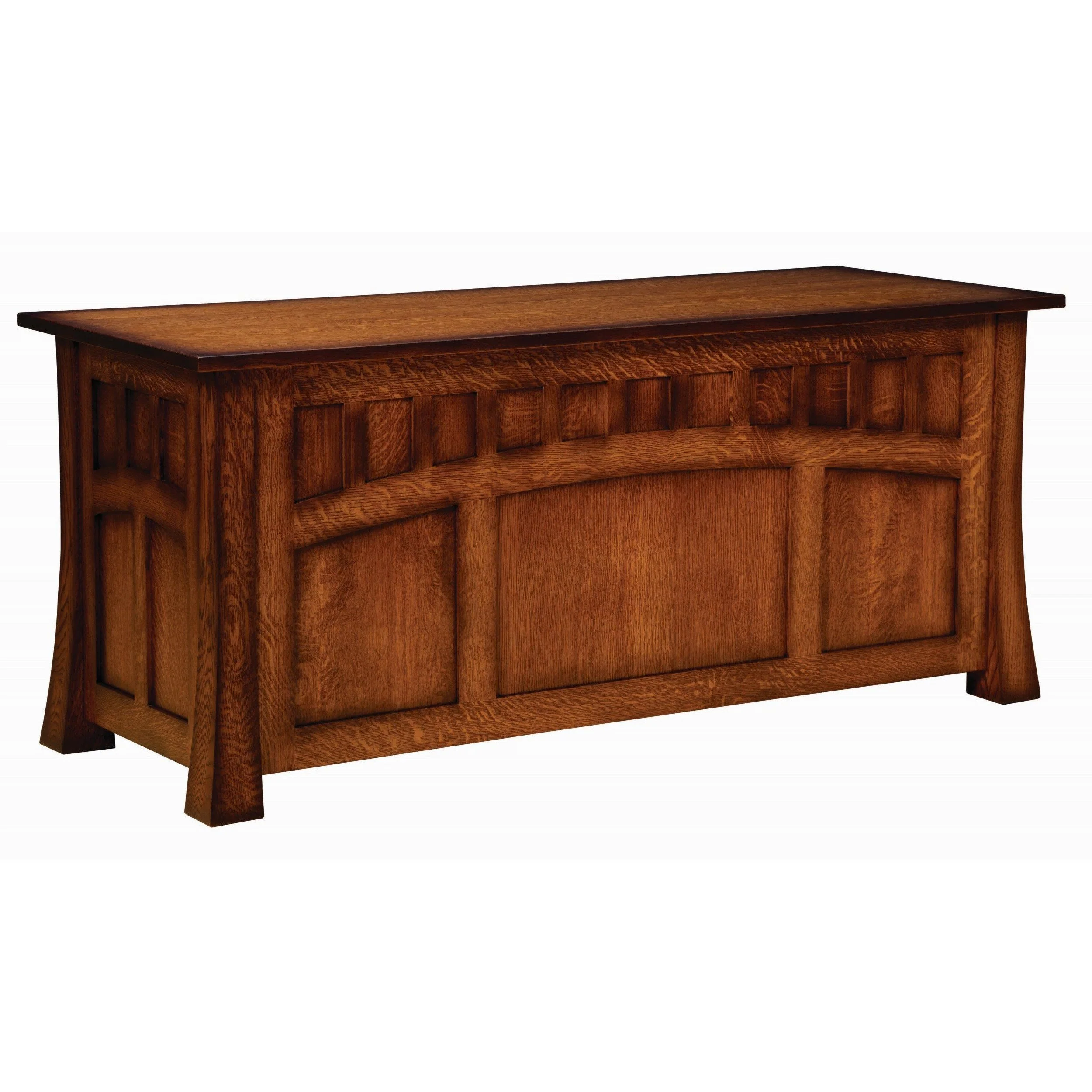 QW Amish Bridgefort Executive Desk - Image 2