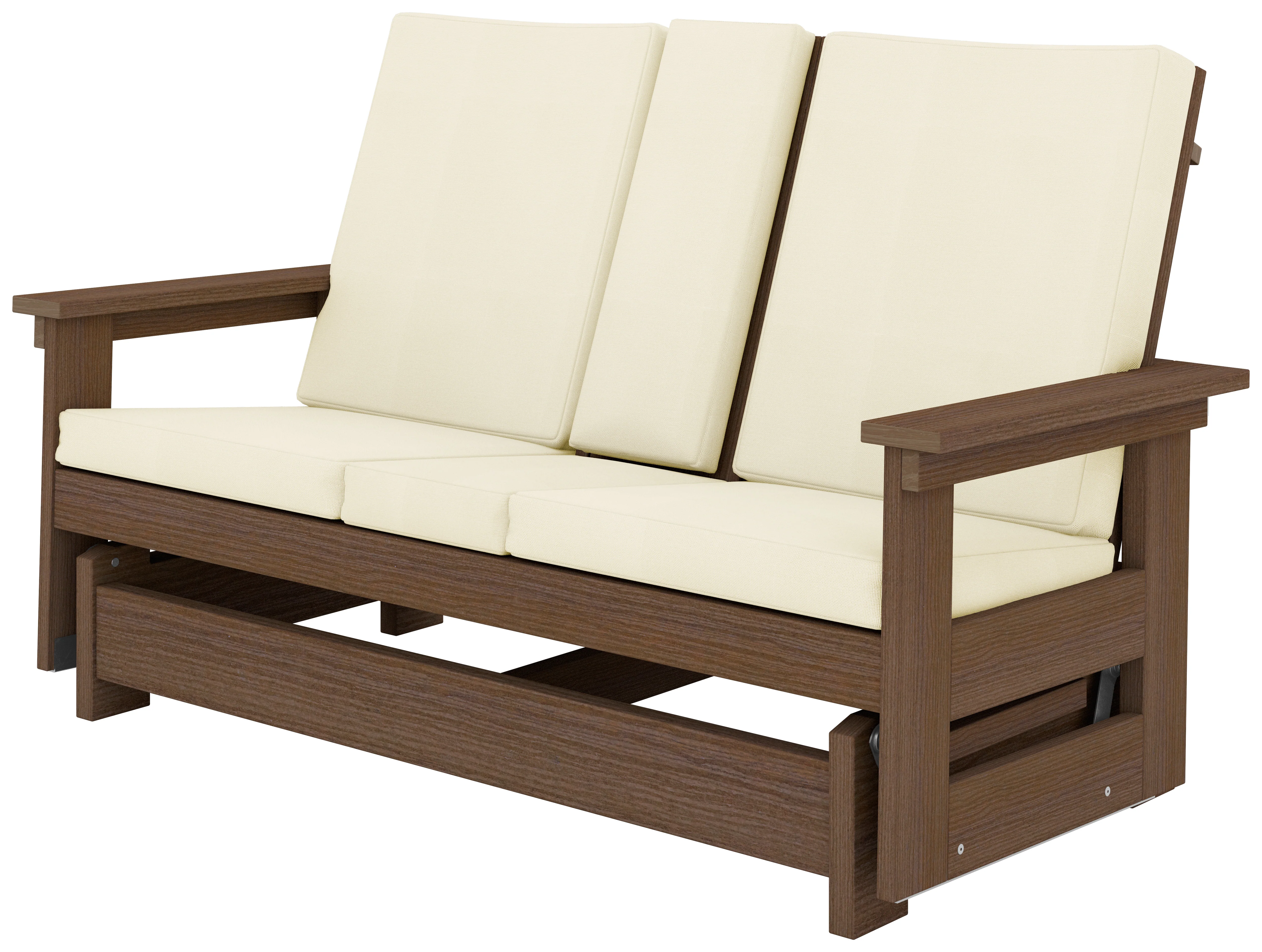 QW Amish Brooklyn Lounge Glider w/Console - Image 4