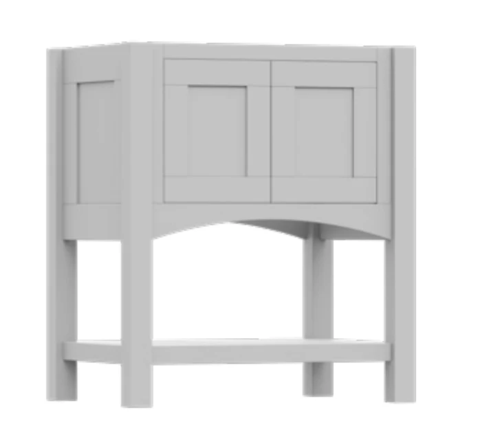 QW Amish Brookville Vanity (Select Size) - Image 3