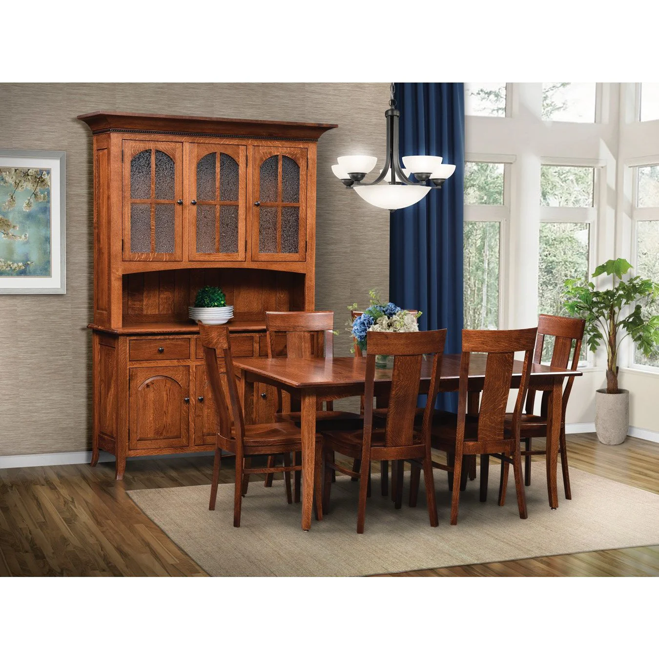 QW Amish Bunker Hill Hutch & Buffet - Image 2