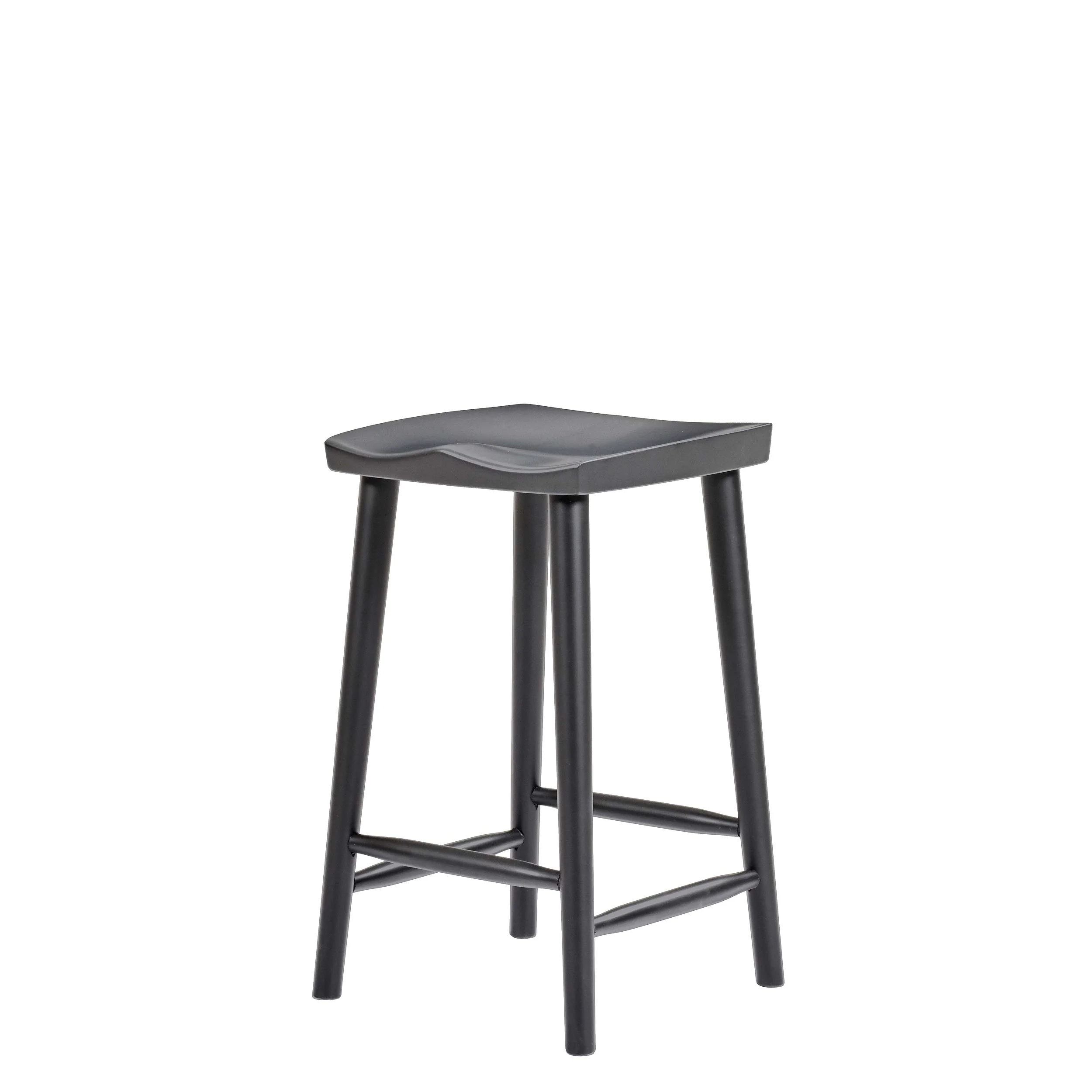 QW Amish Cambria Stool w/ Round Leg - Image 10