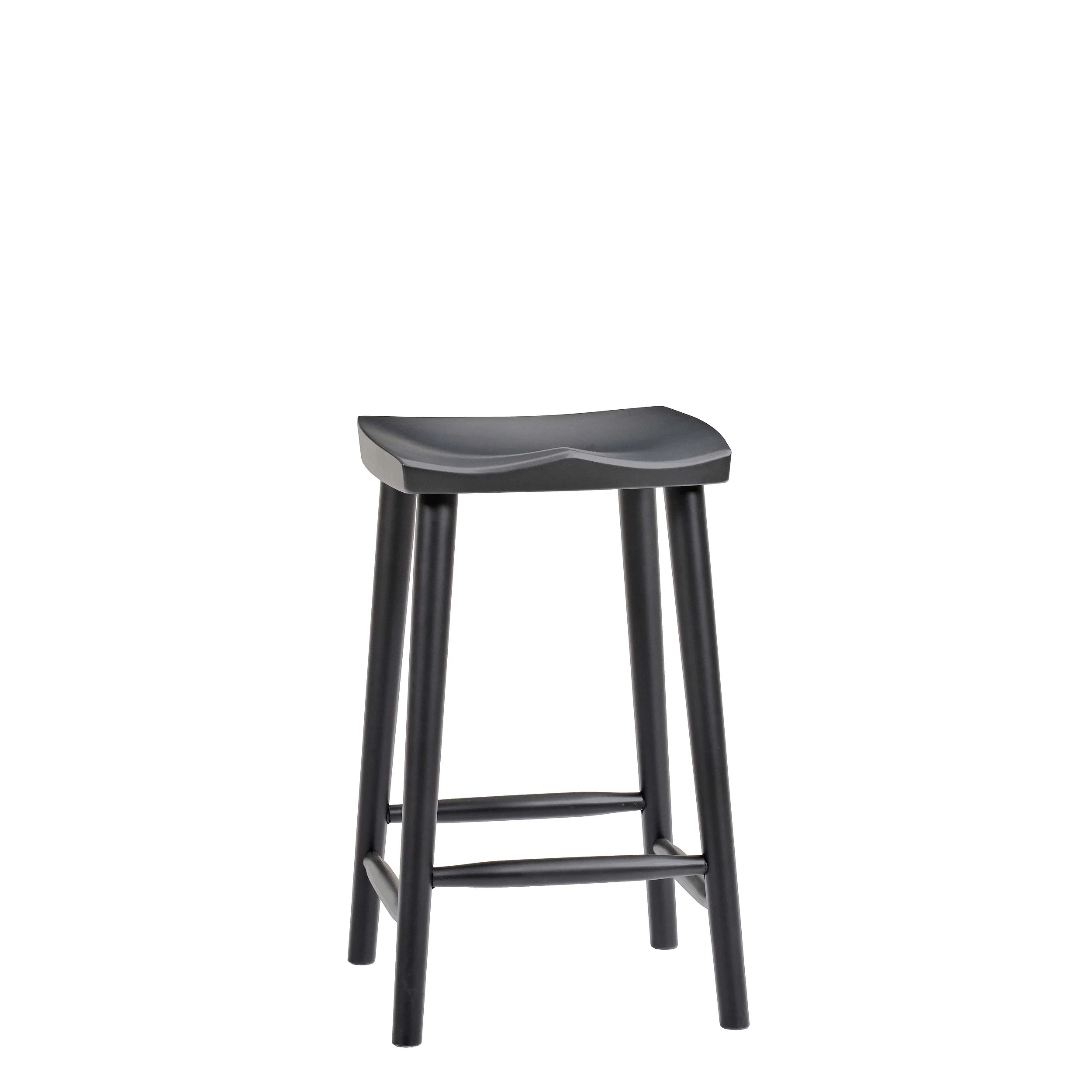 QW Amish Cambria Stool w/ Round Leg - Image 5