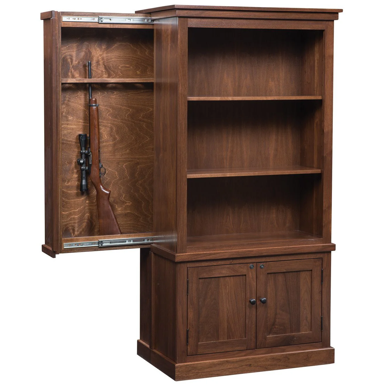 QW Amish Cambridge 6 Gun Cabinet - Image 2