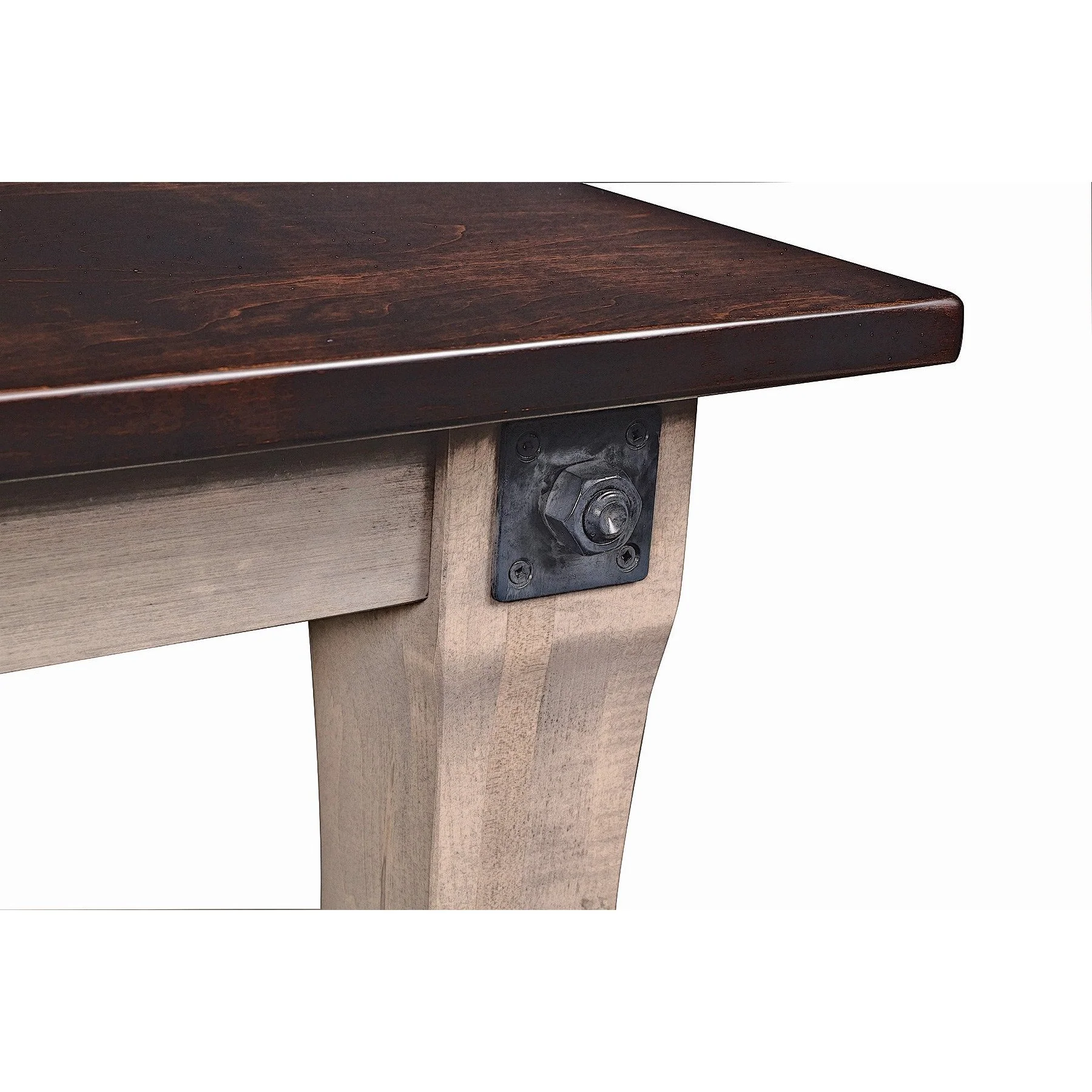 QW Amish Carla Elizabeth Leg Table - Image 2