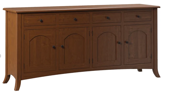 QW Amish Carlisle 4 Door Buffet