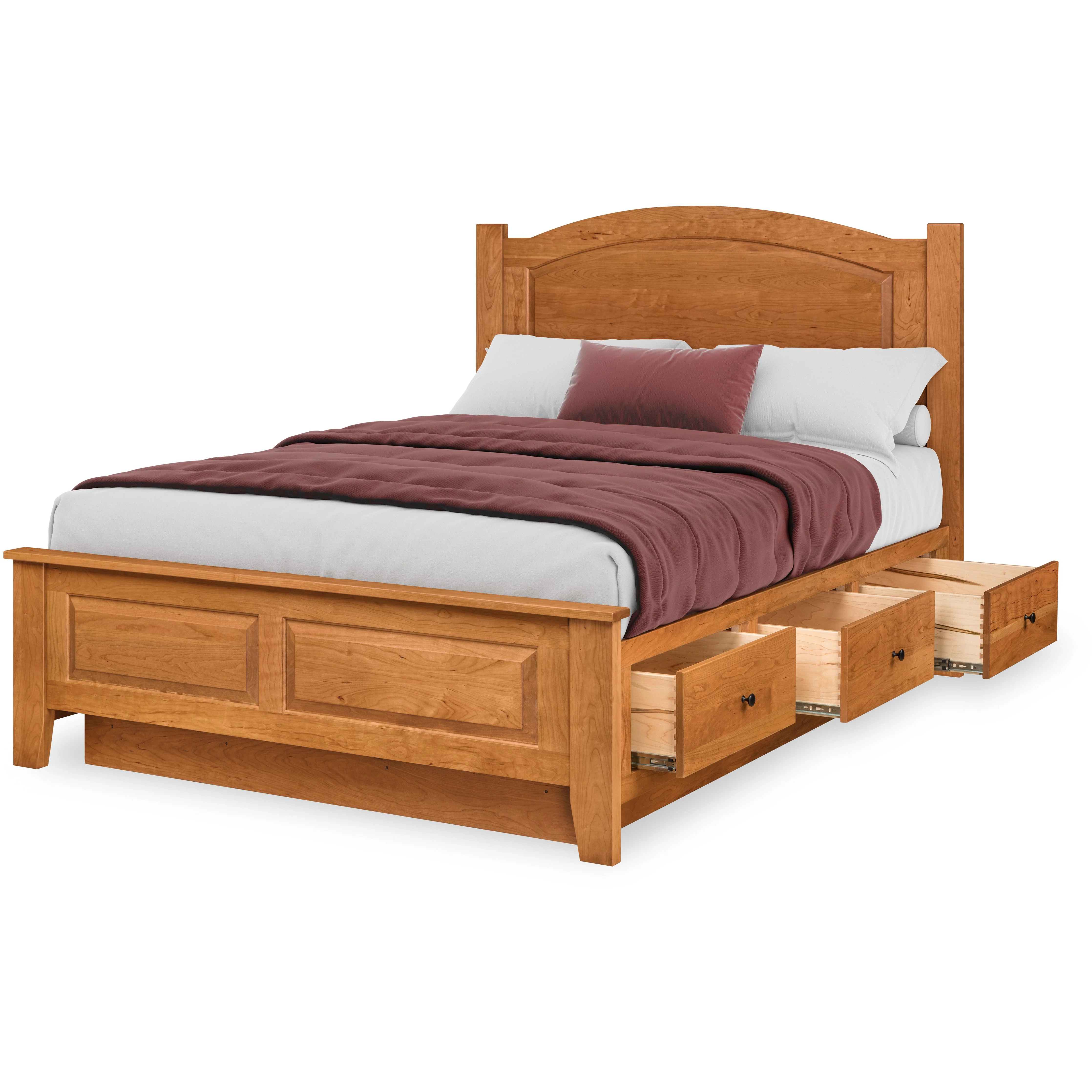QW Amish Carlston 6 Drawer Storage Bed - Image 2
