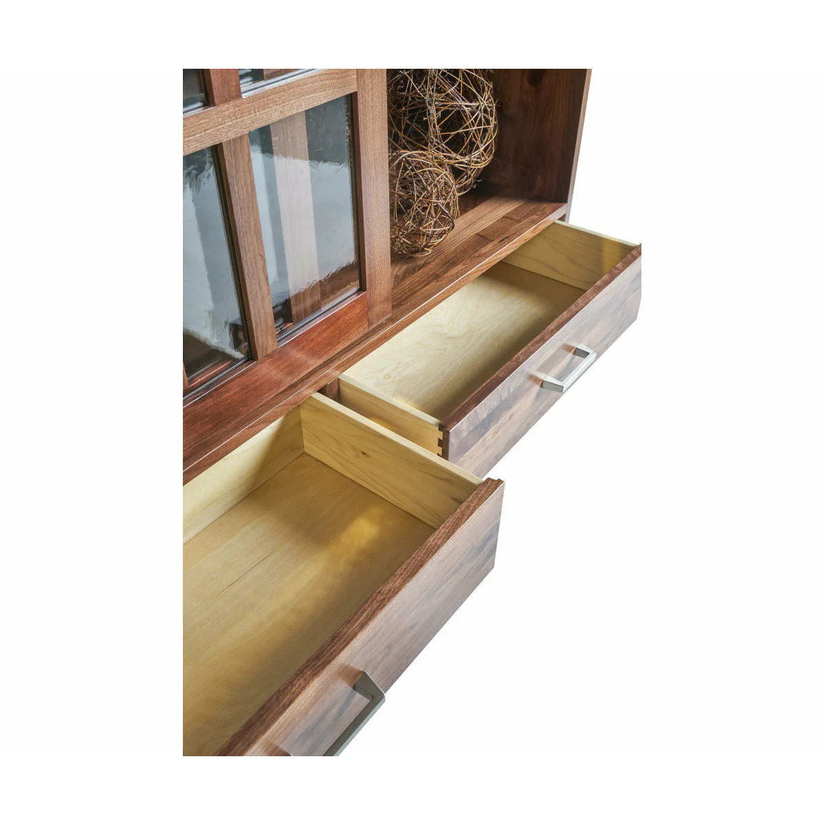 QW Amish Celeste Sliding Door Bookcase - Image 2