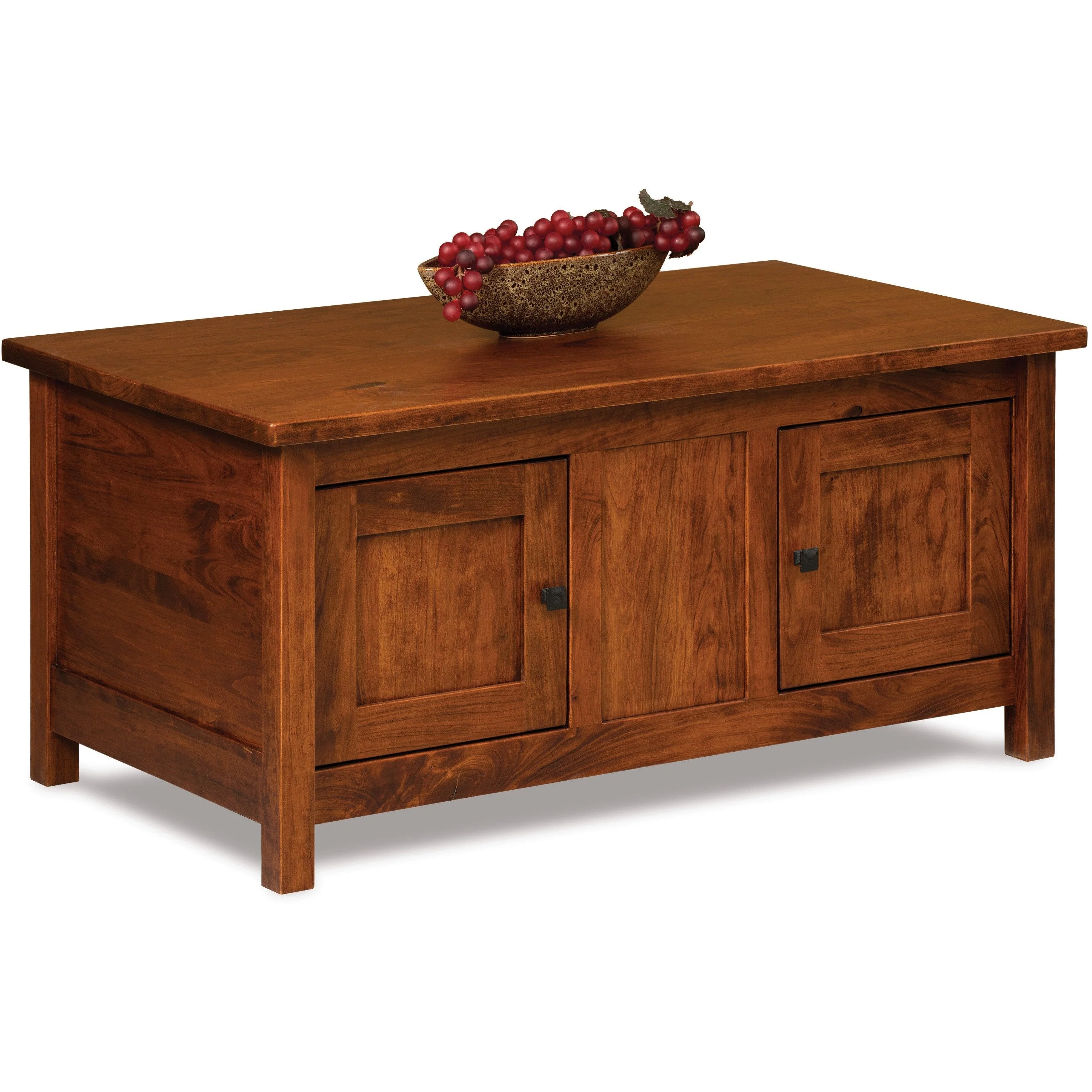 QW Amish Centennial Enclosed Coffee Table w/ Optional Lift Top - Image 2