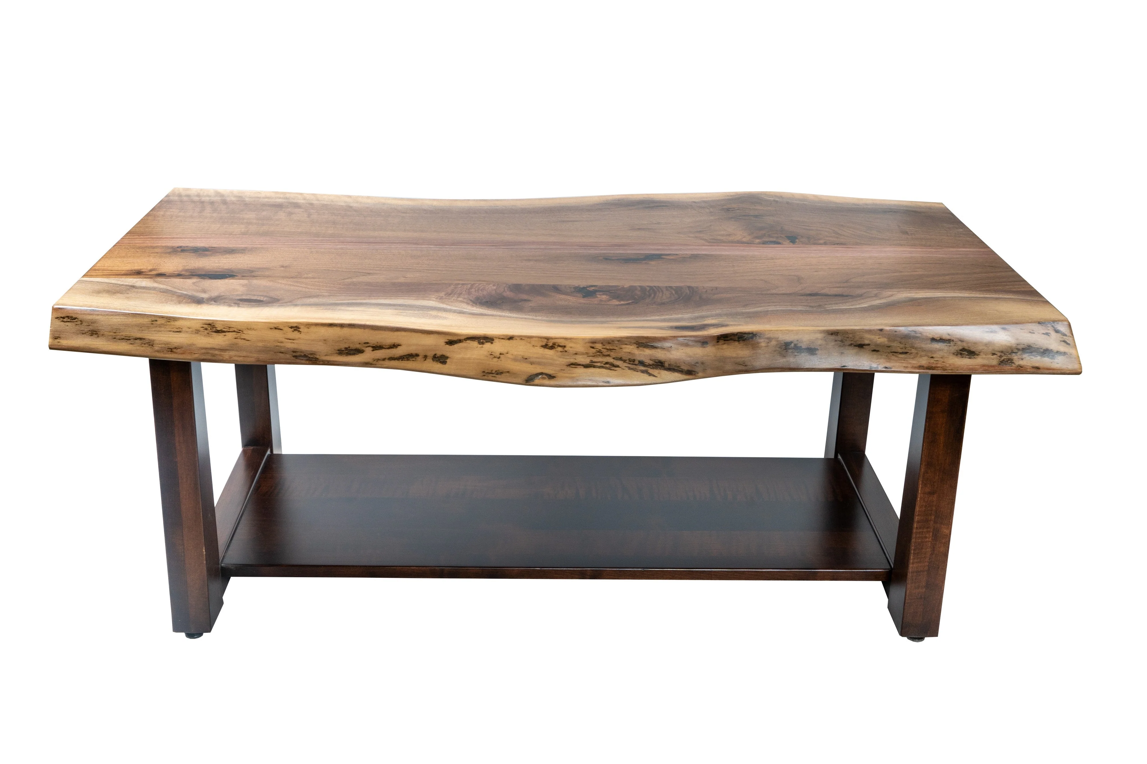 QW Amish Central Park Live Edge Coffee Table - Image 2