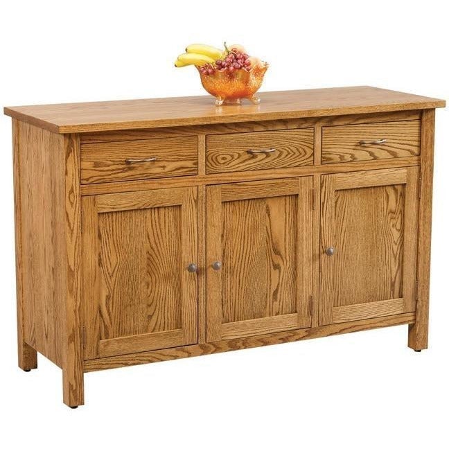 QW Amish Centre Collection 3 Door Buffet