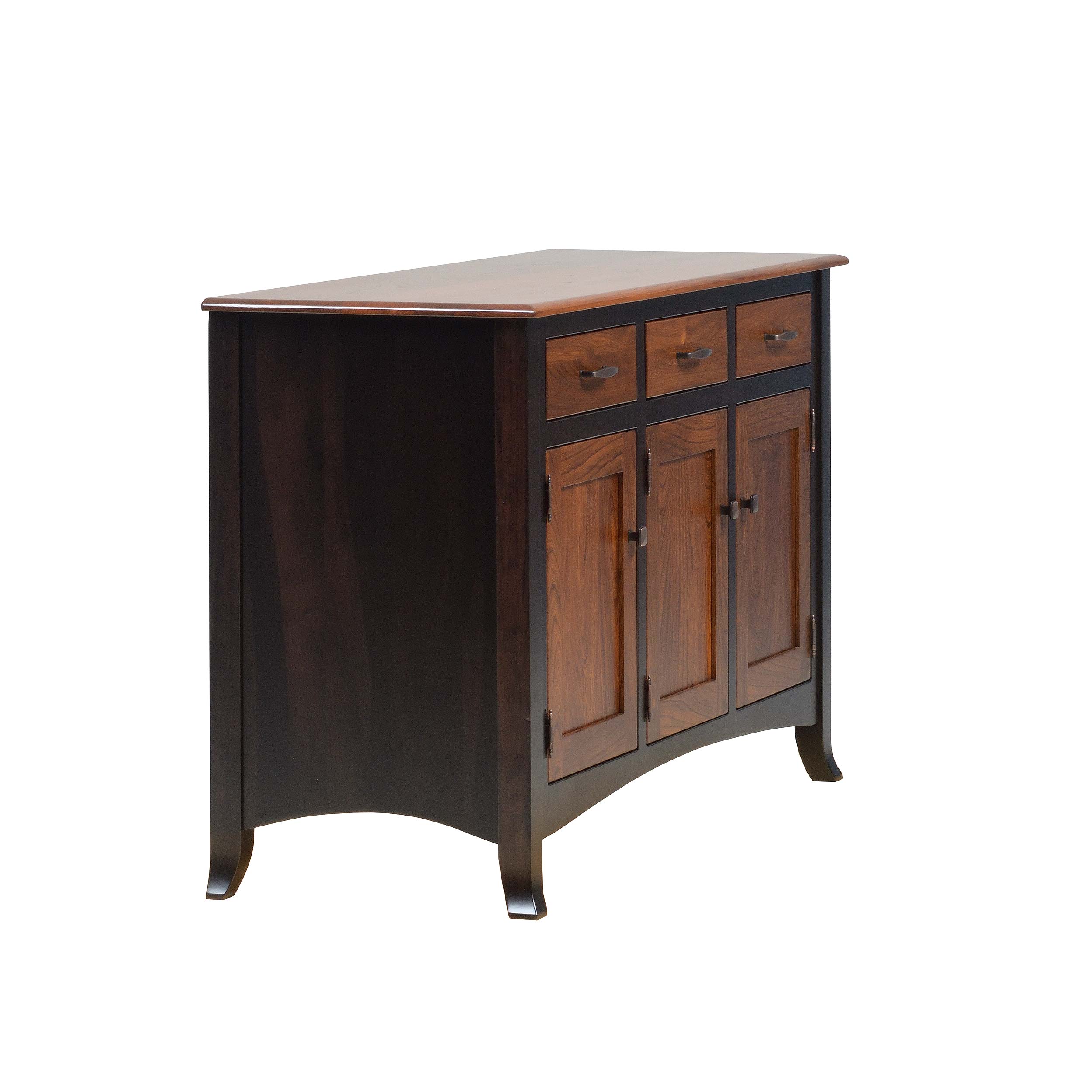 QW Amish Charlestown 3 Door Buffet - Image 7