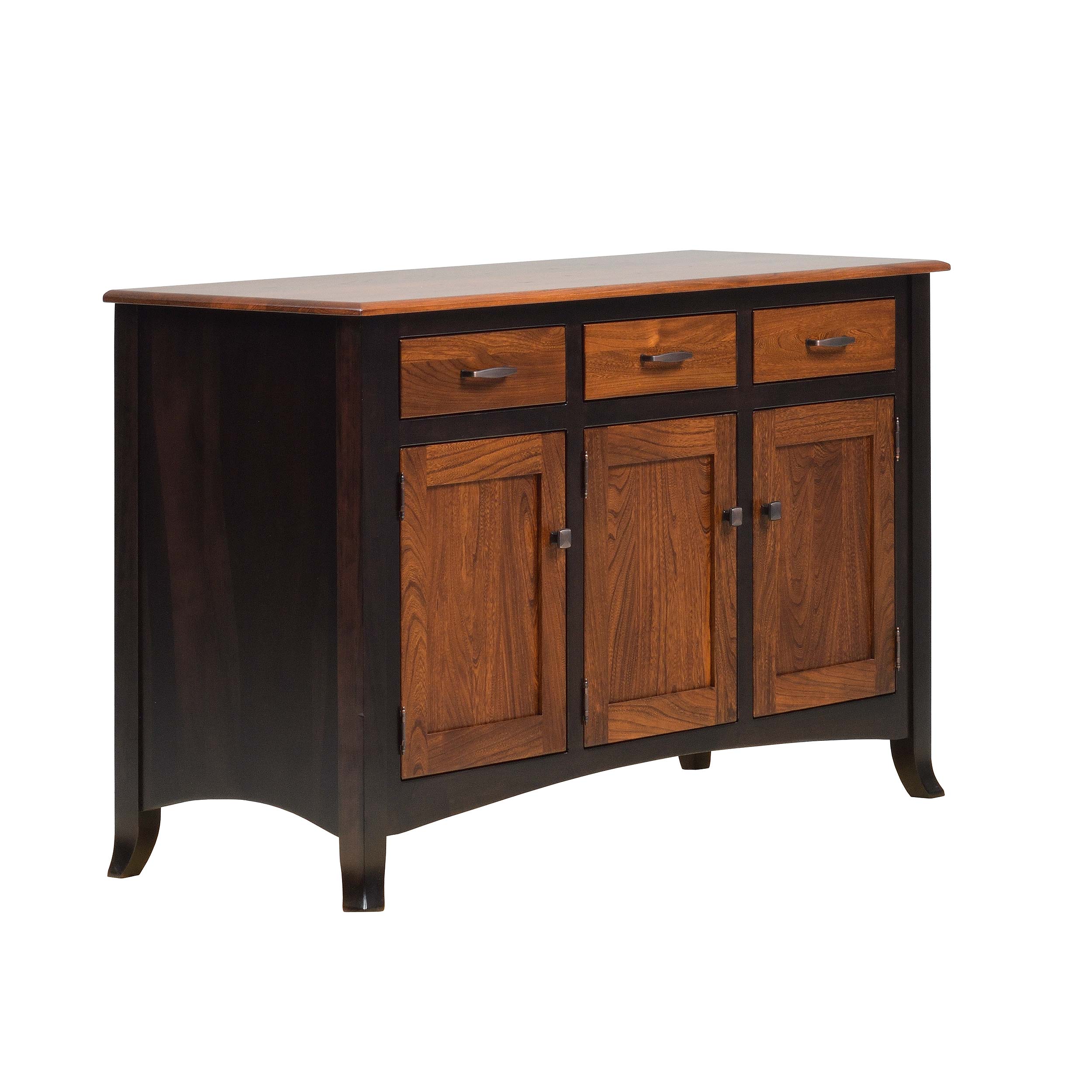 QW Amish Charlestown 3 Door Buffet - Image 9