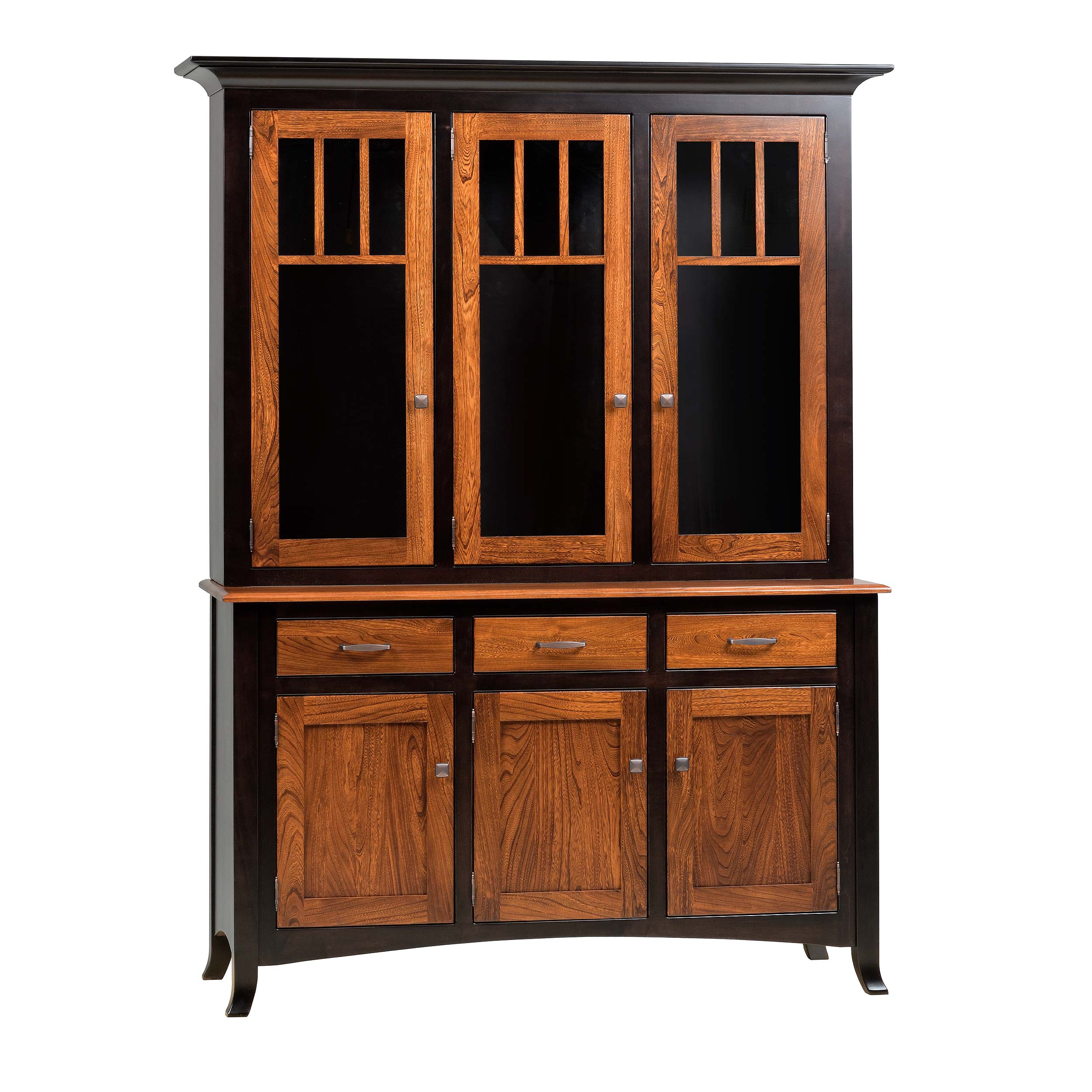 QW Amish Charlestown 3 Door Hutch & Buffet - Image 13