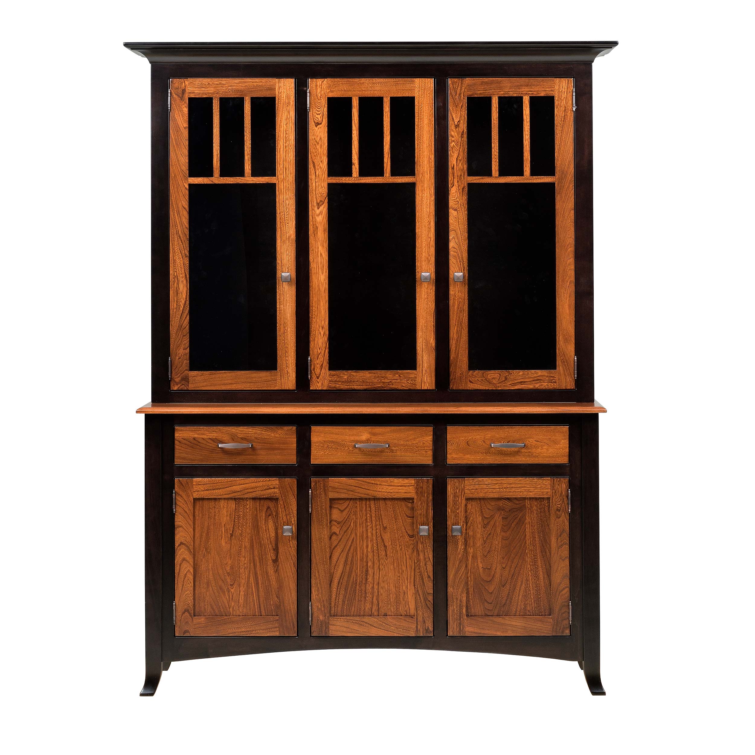 QW Amish Charlestown 3 Door Hutch & Buffet - Image 14