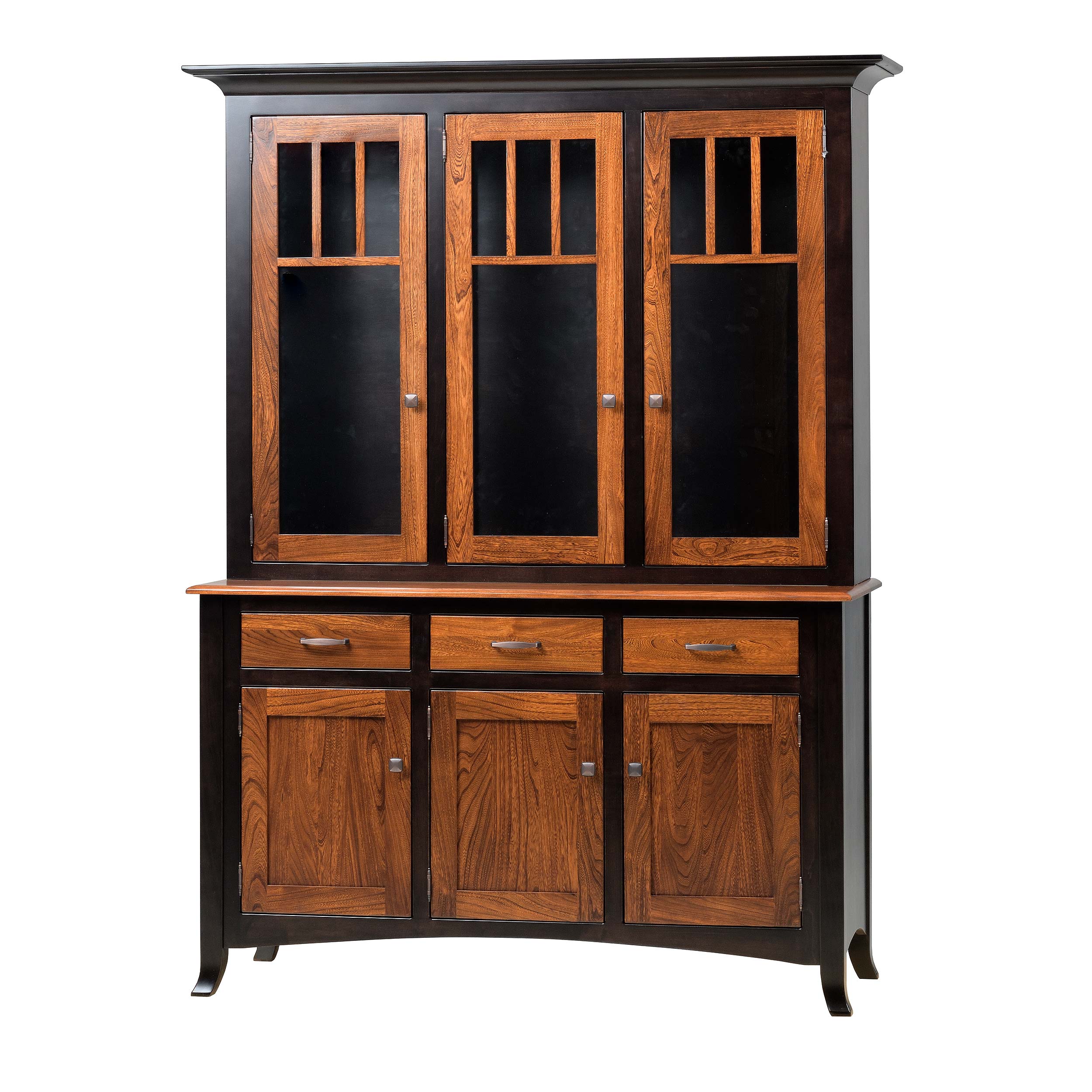 QW Amish Charlestown 3 Door Hutch & Buffet - Image 15