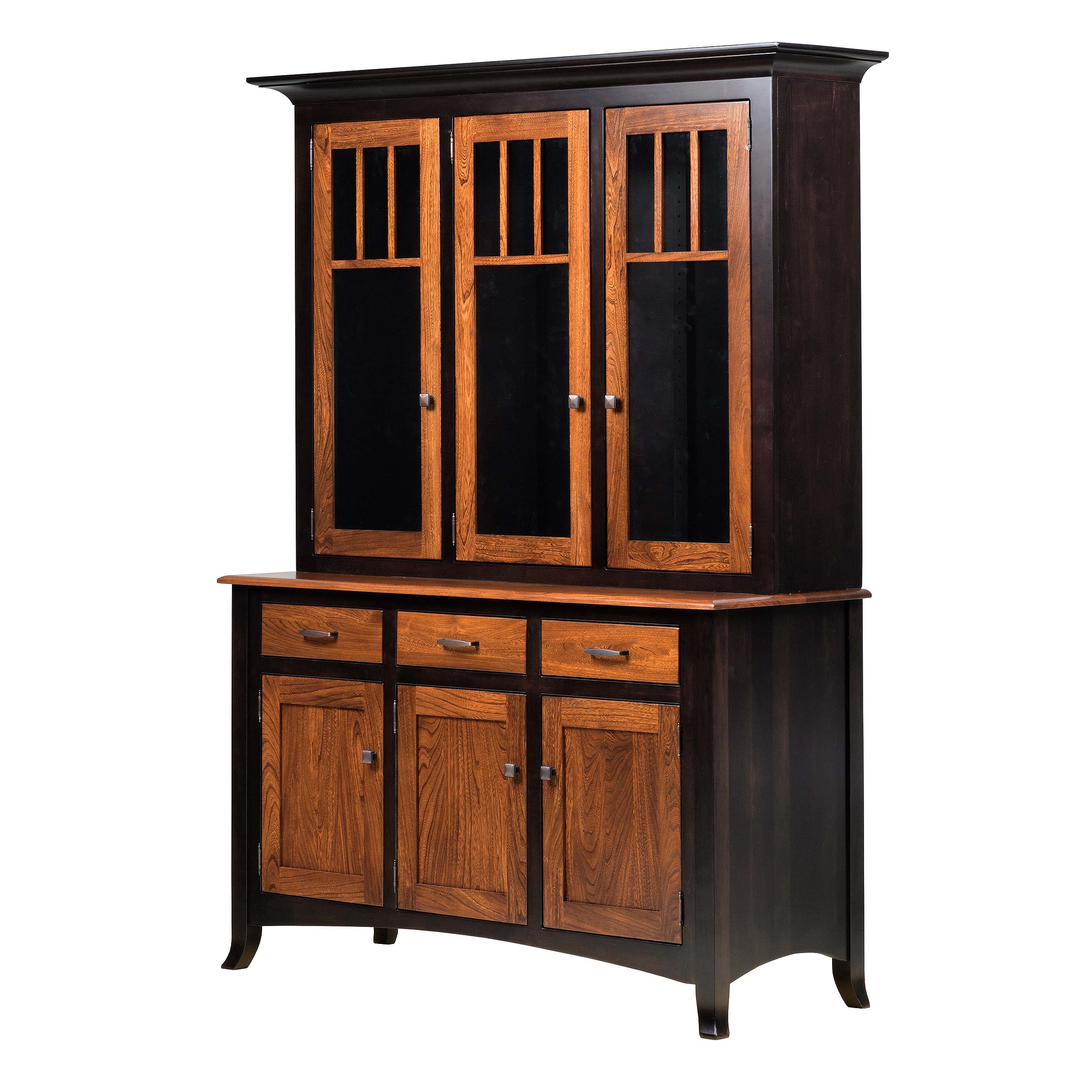 QW Amish Charlestown 3 Door Hutch & Buffet - Image 18