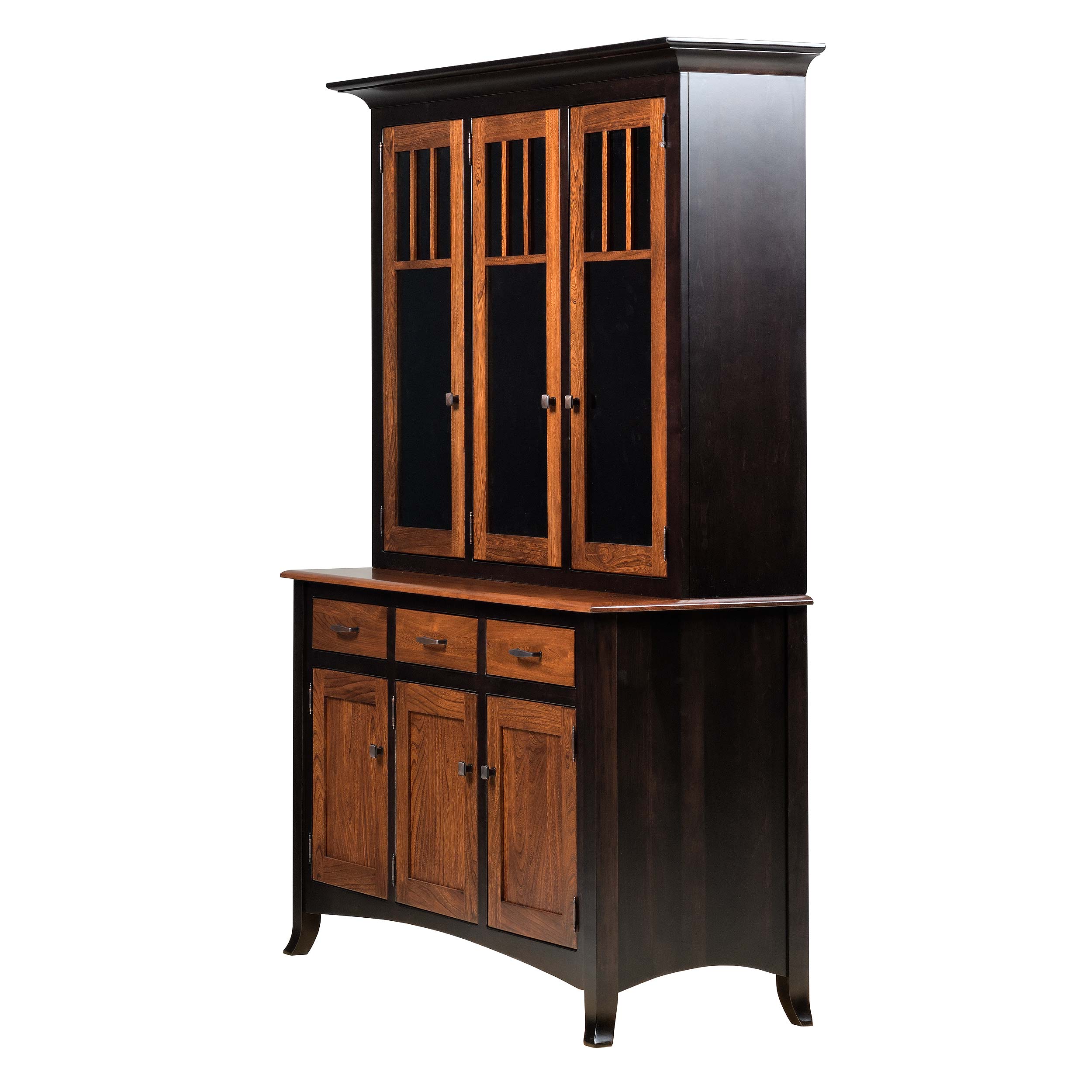 QW Amish Charlestown 3 Door Hutch & Buffet - Image 20