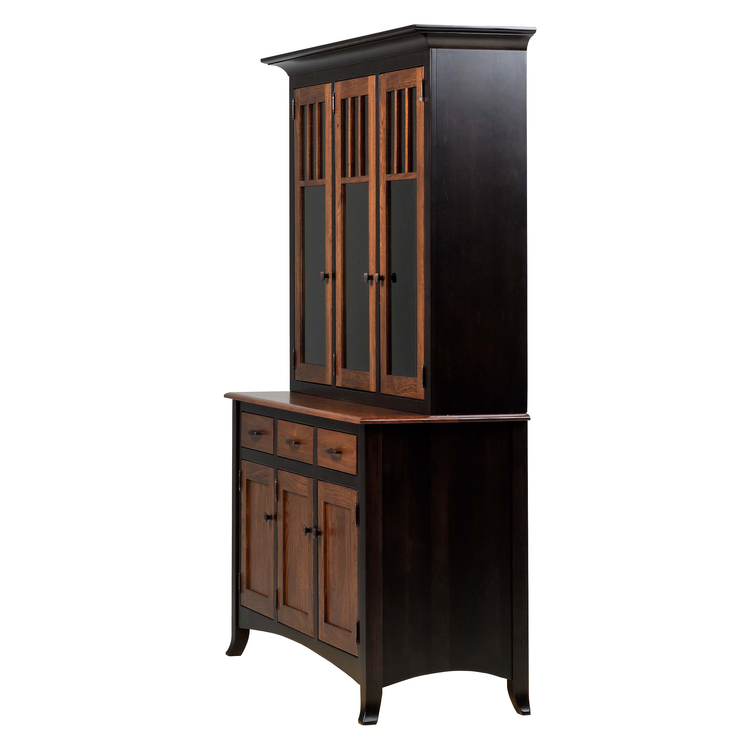 QW Amish Charlestown 3 Door Hutch & Buffet - Image 21