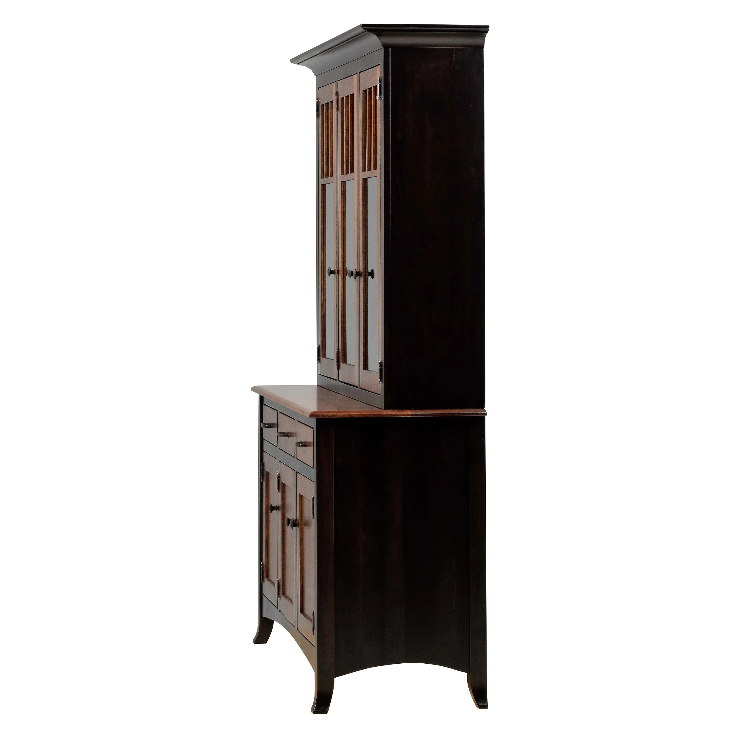 QW Amish Charlestown 3 Door Hutch & Buffet - Image 22