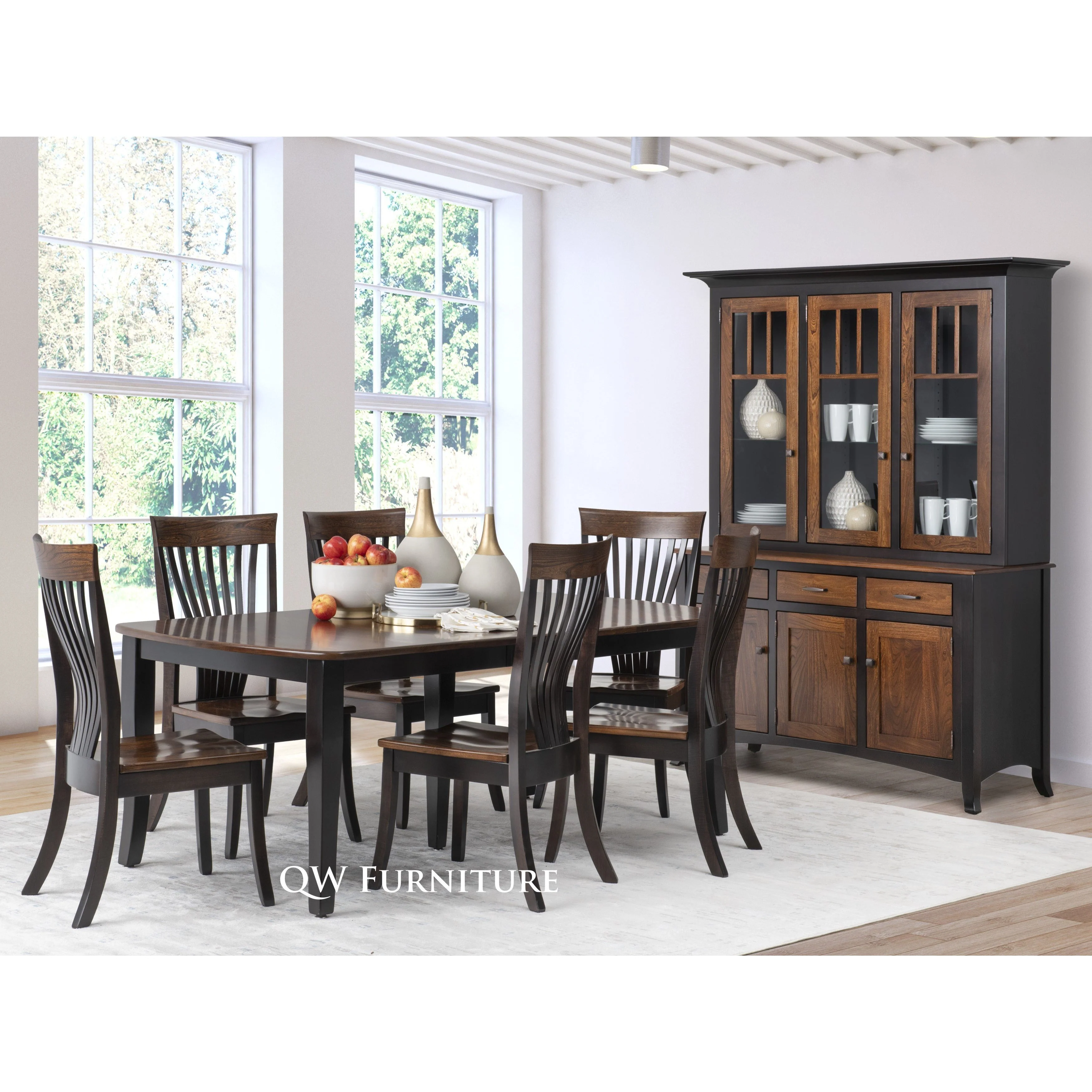 QW Amish Charlestown Leg Table - Image 2