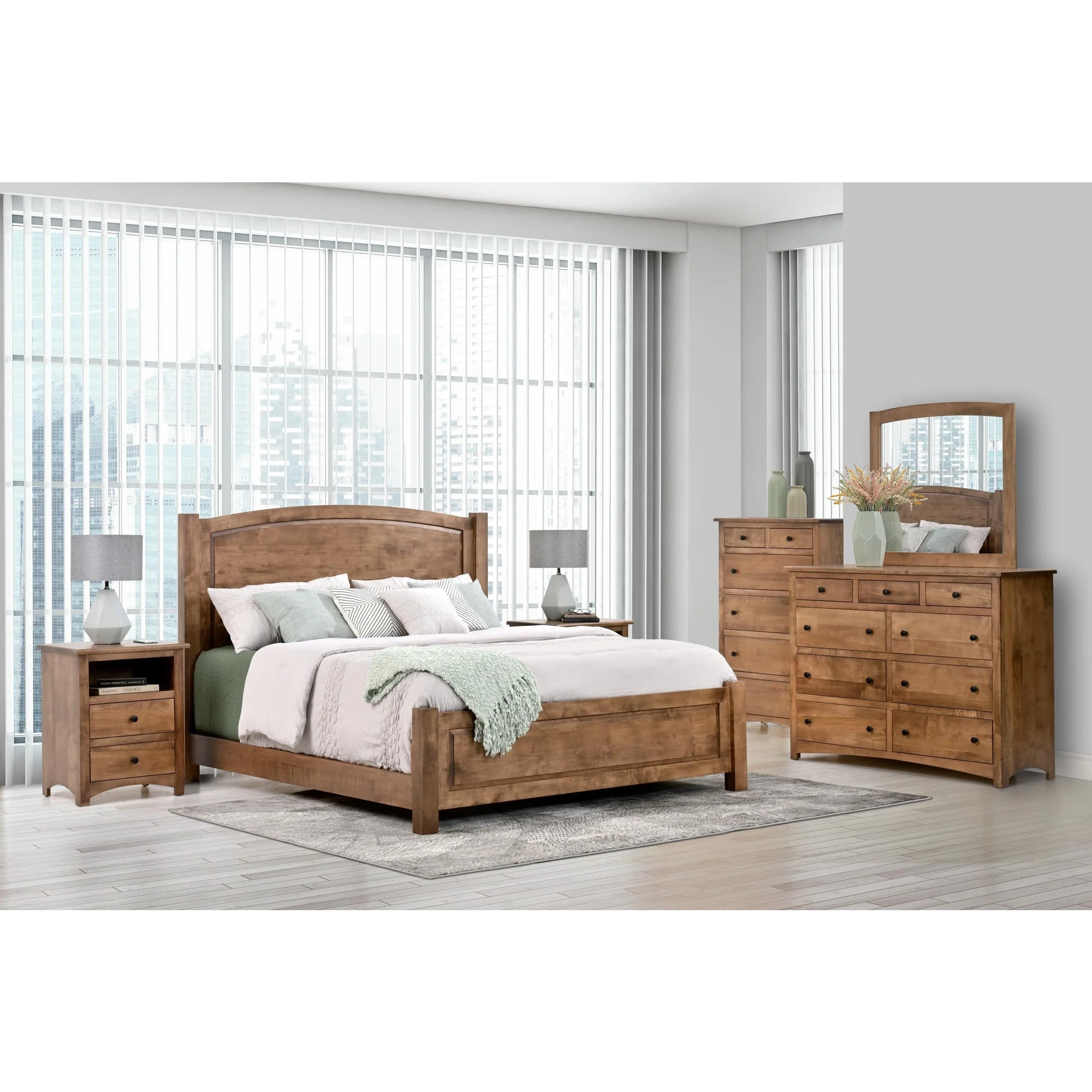 QW Amish Charlotte Bed - Image 3