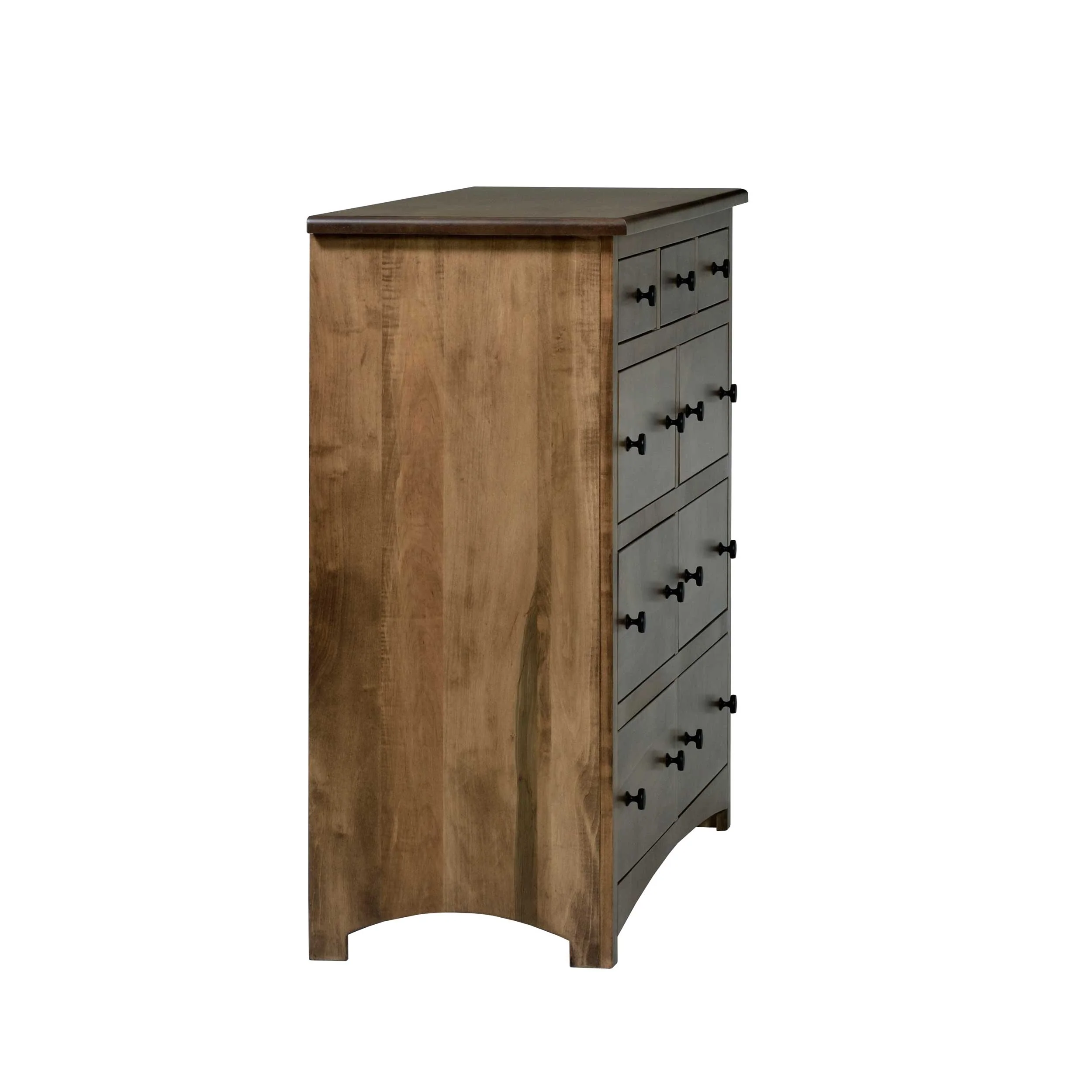 QW Amish Charlotte High Dresser w/ Optional Mirror - Image 10
