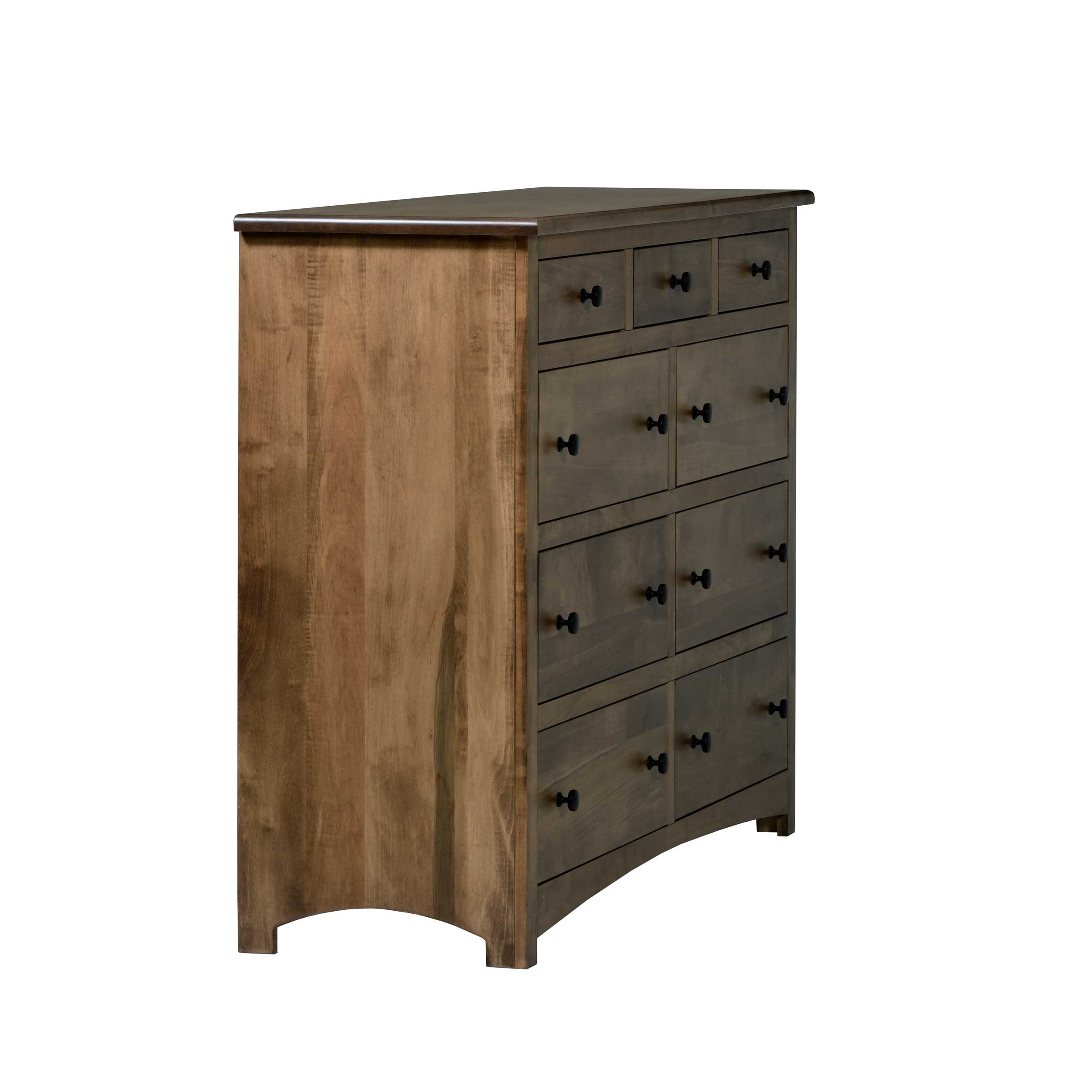 QW Amish Charlotte High Dresser w/ Optional Mirror - Image 11