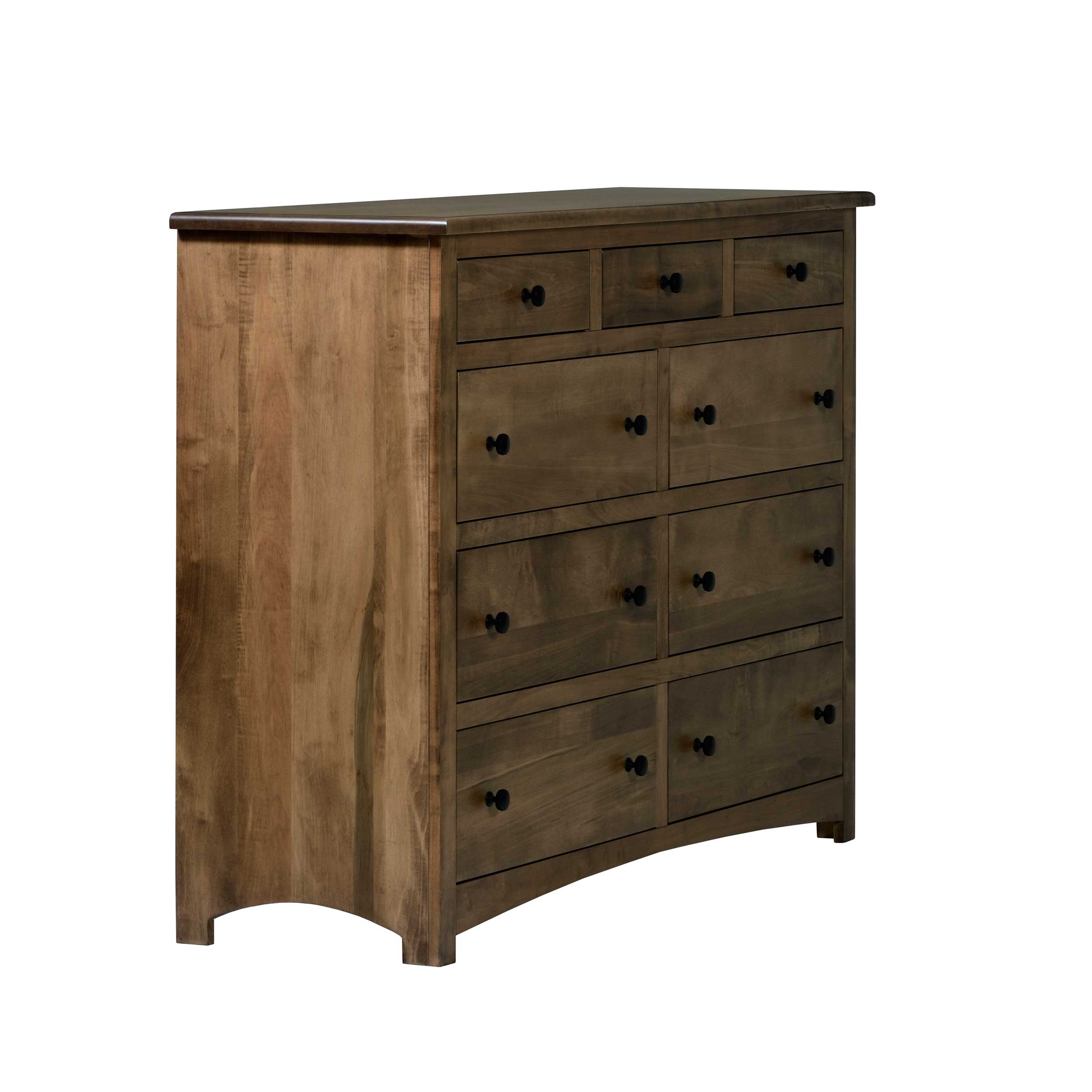 QW Amish Charlotte High Dresser w/ Optional Mirror - Image 12