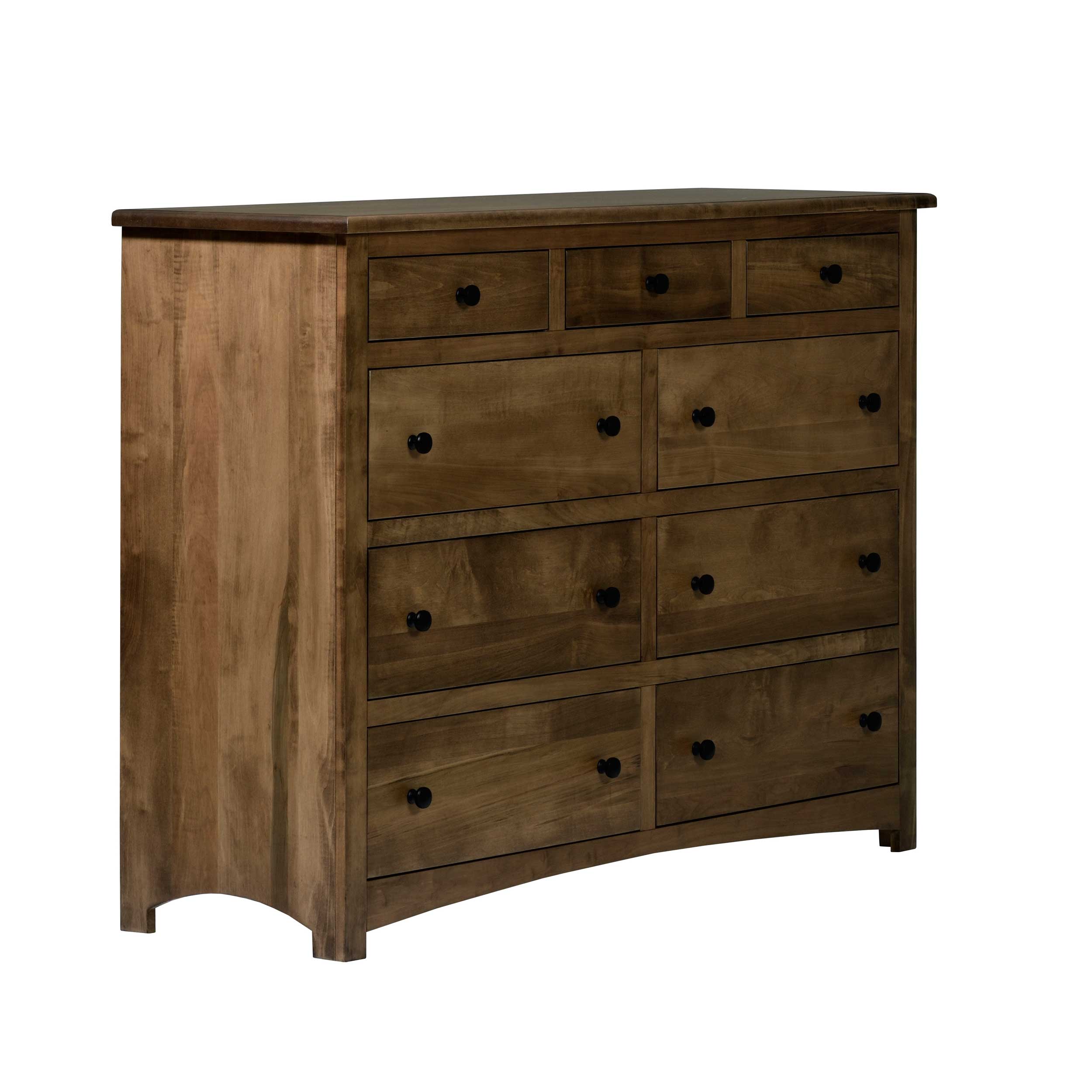 QW Amish Charlotte High Dresser w/ Optional Mirror - Image 13