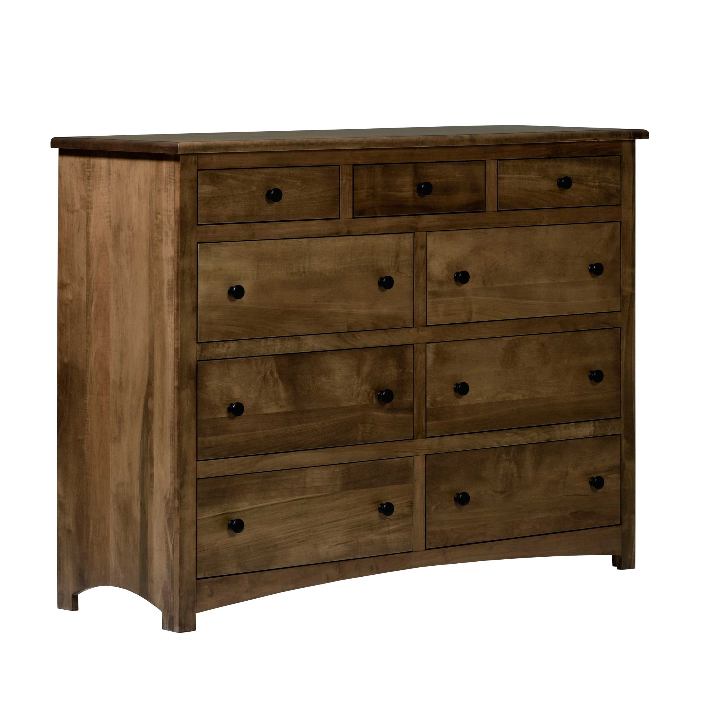 QW Amish Charlotte High Dresser w/ Optional Mirror - Image 14