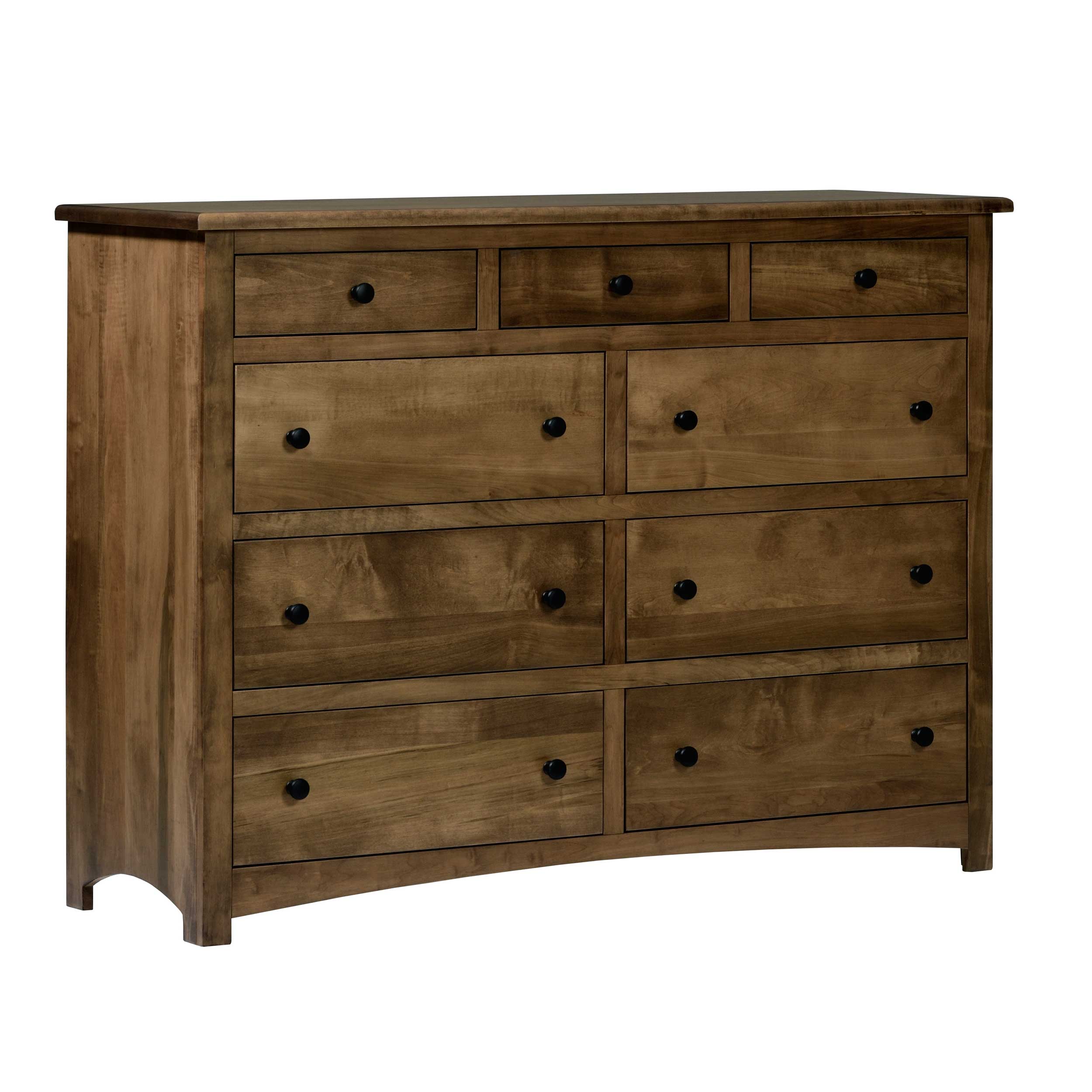 QW Amish Charlotte High Dresser w/ Optional Mirror - Image 15